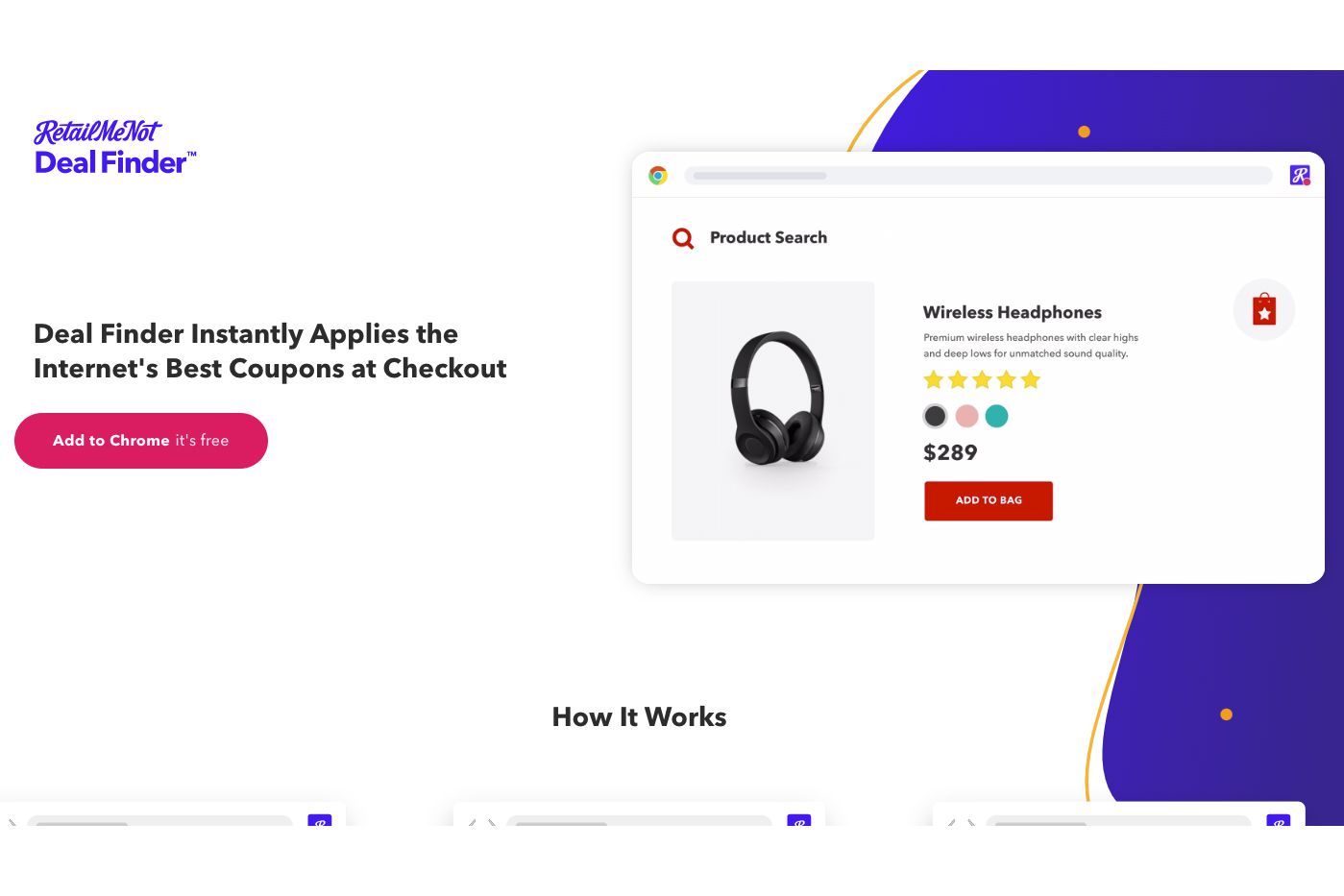 RetailMeNot Deal Finder screenshot