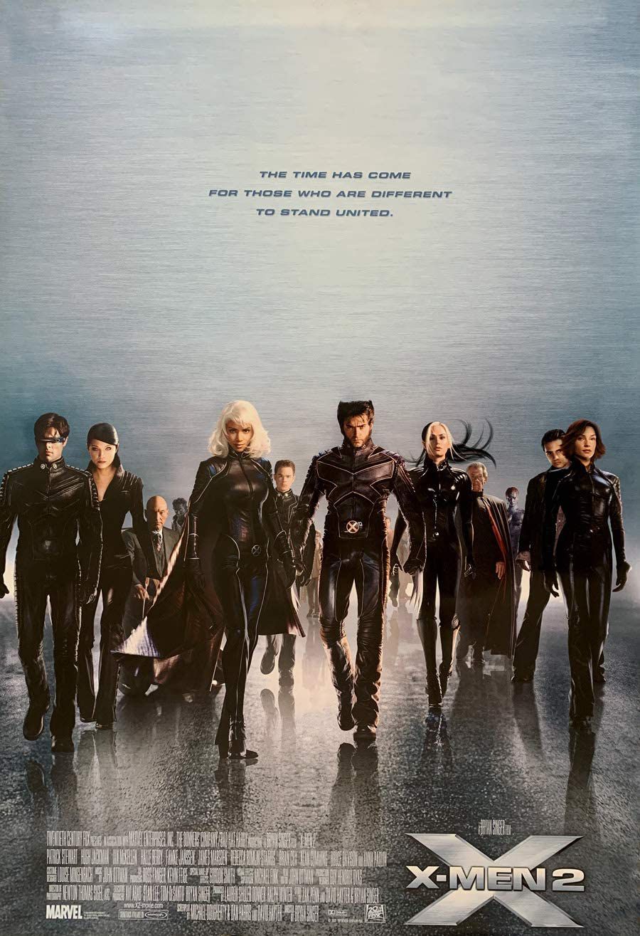 X2 X-MEN 2 MOVIE POSTER