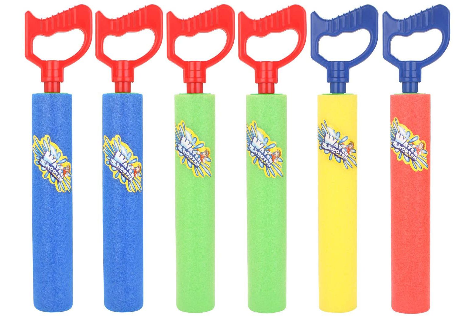 Fun-Here Super Foam Soakers, 6-Pack