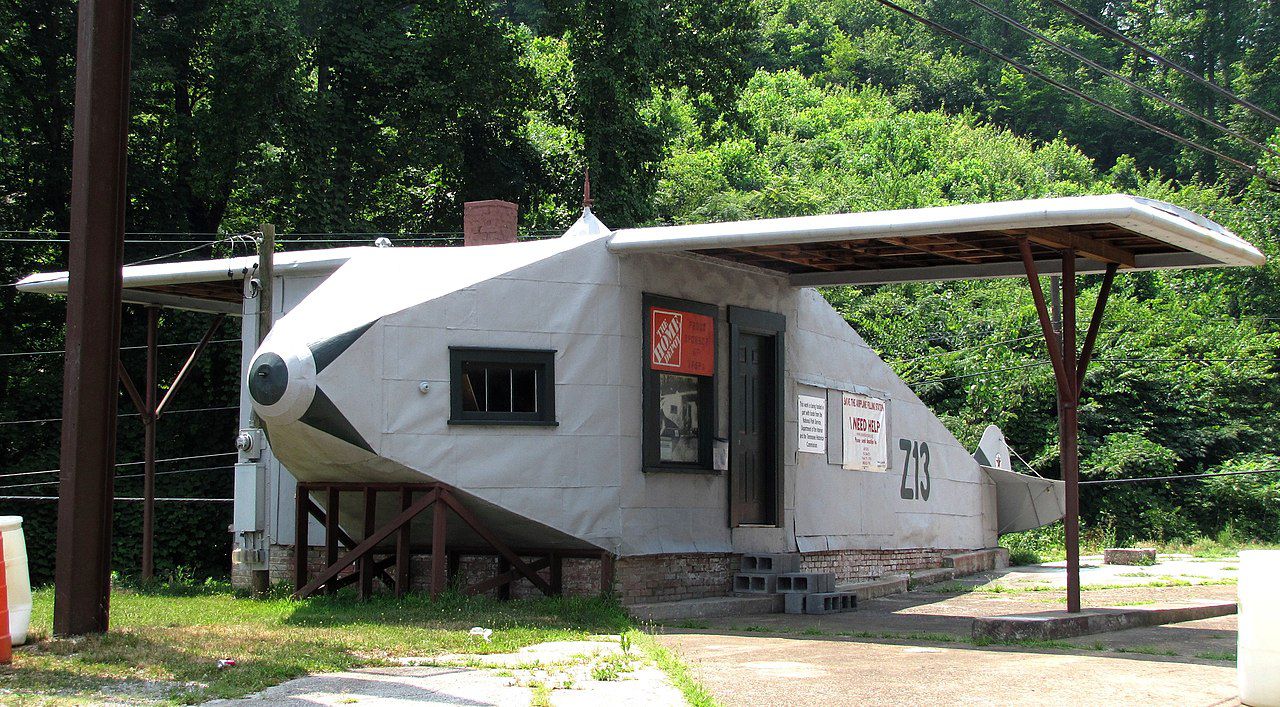 Airplane Filling Station exterior