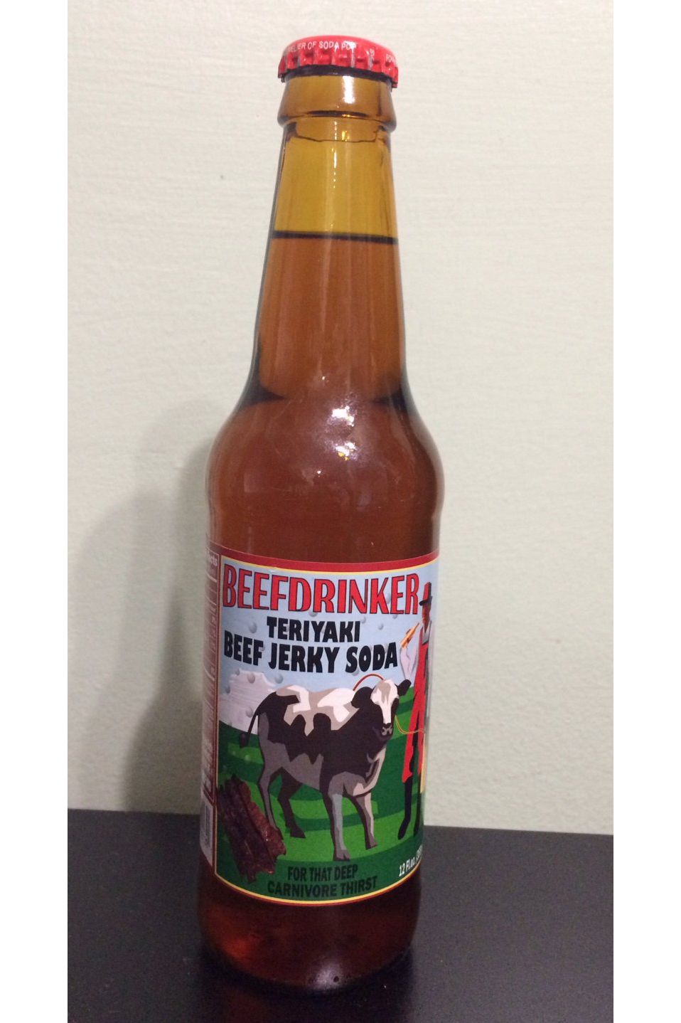 Beefdrinker Teriyaki Beef Jerky Soda