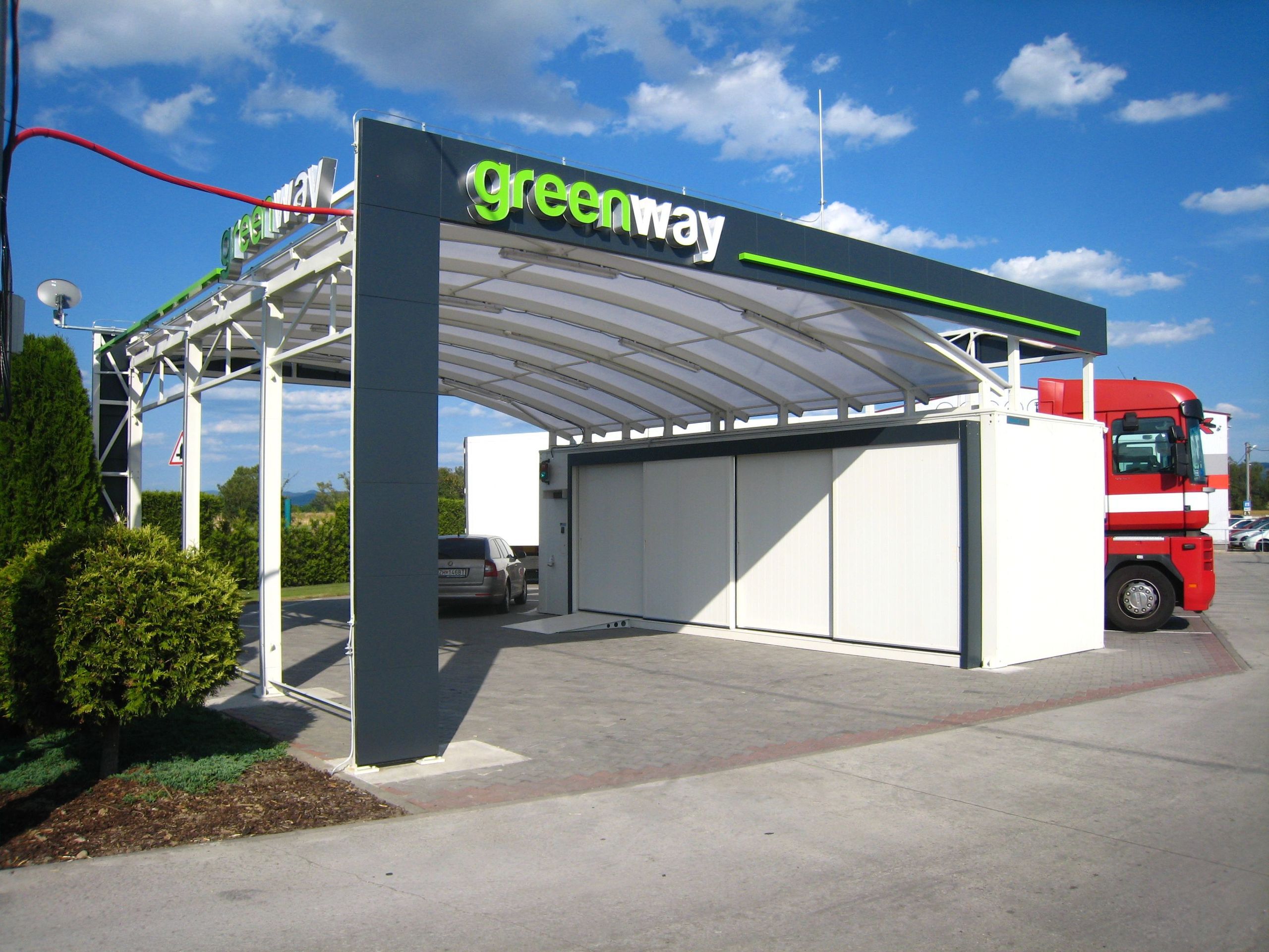 Greenway Battery Swap Station, Slovakia