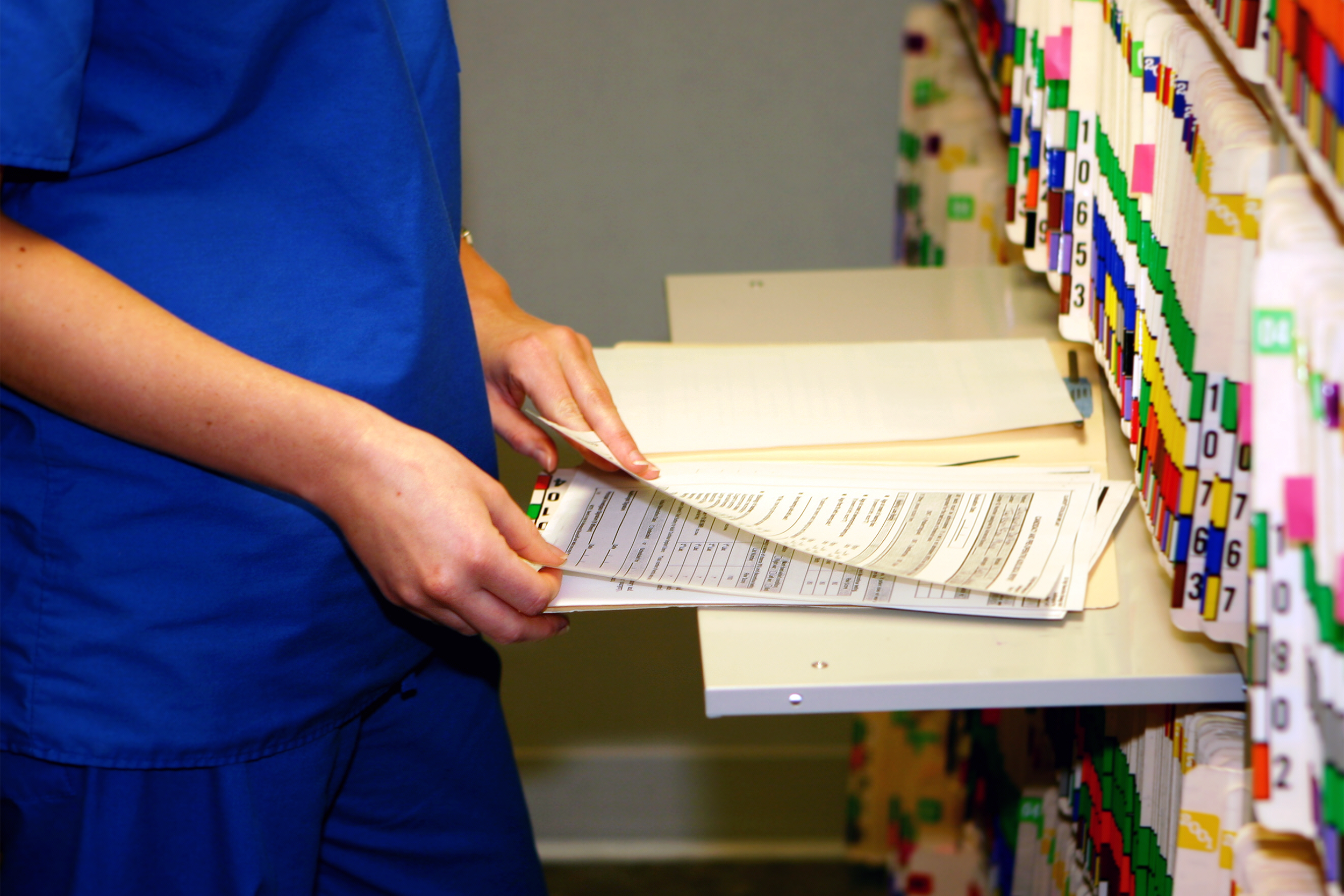 Looking at medical records