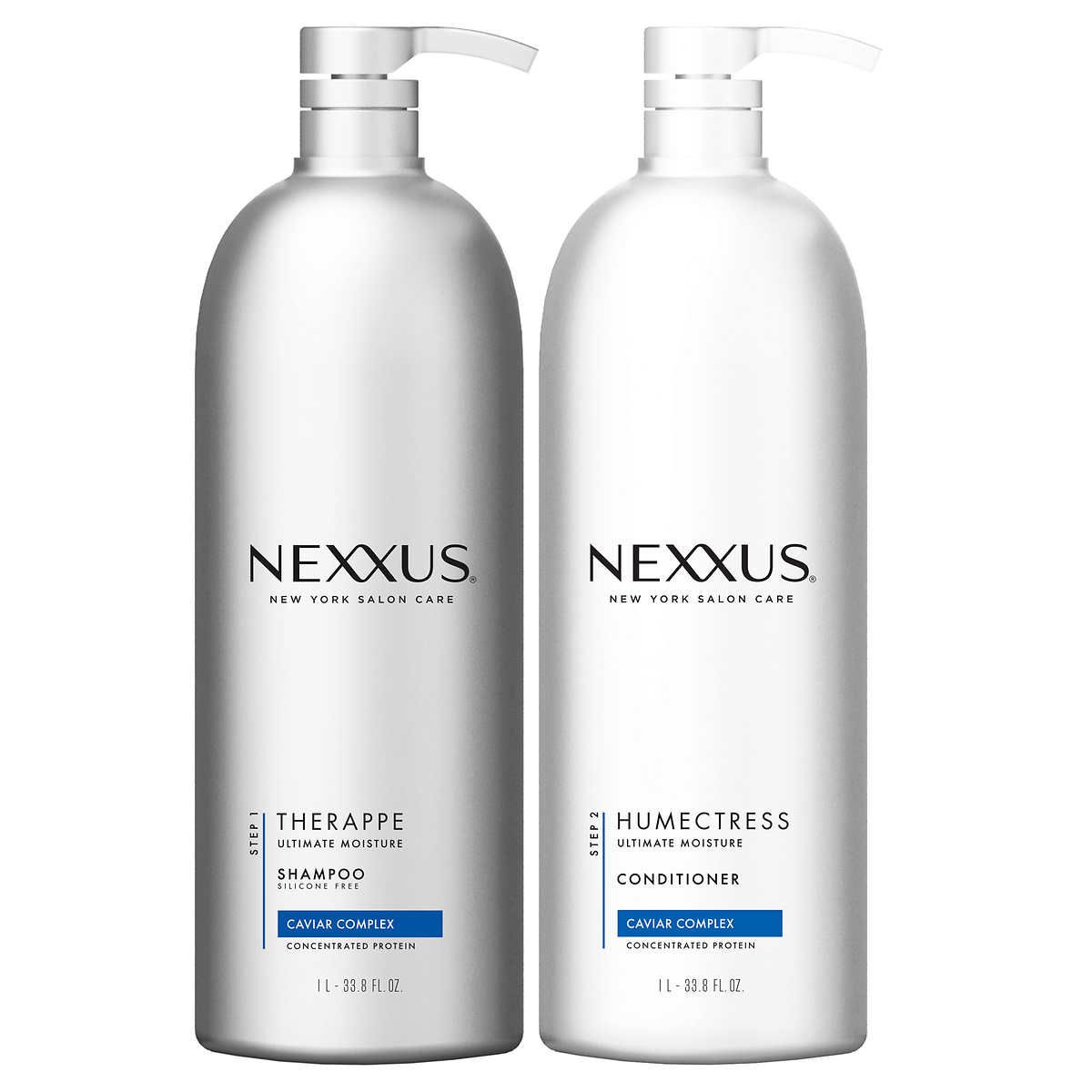 Nexxus Shampoo and Conditioner Therappe and Humectress, 33.8 fl oz 2-Count