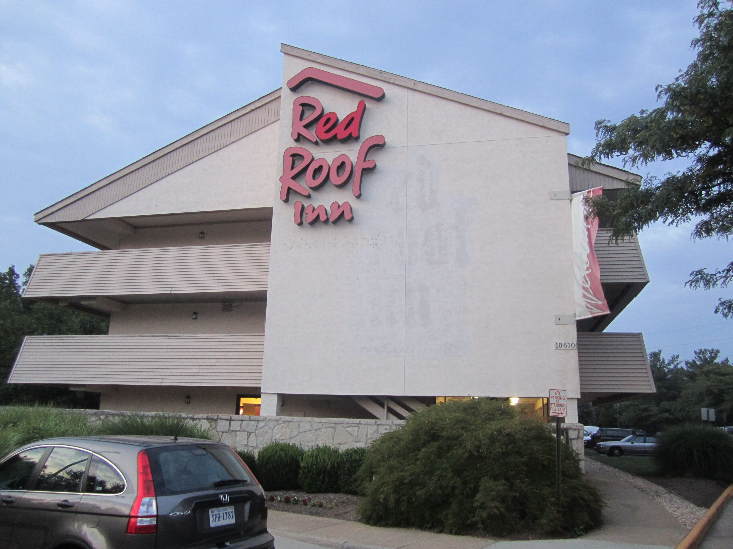Red Roof Inn, Manassas, VA.