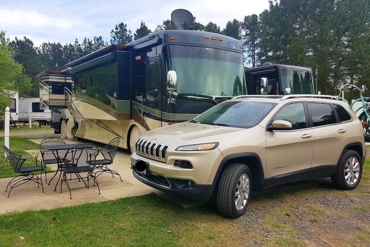Shreveport/Bossier City KOA, Shreveport, Louisiana, RV park area