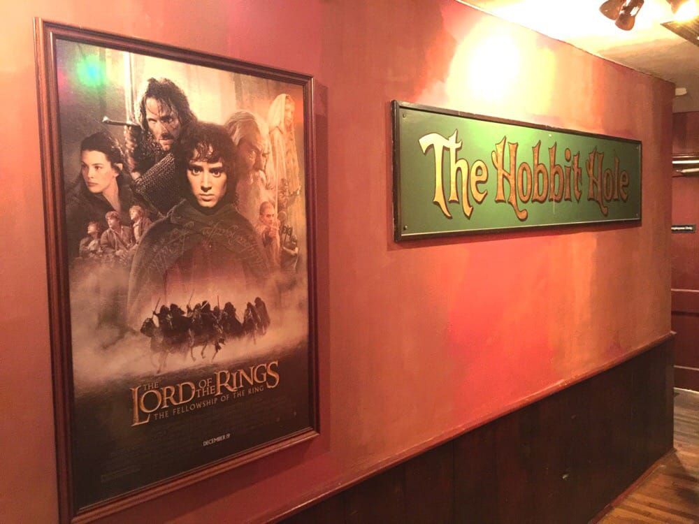 Lord of the Rings theme at The Hobbit Cafe in Houston