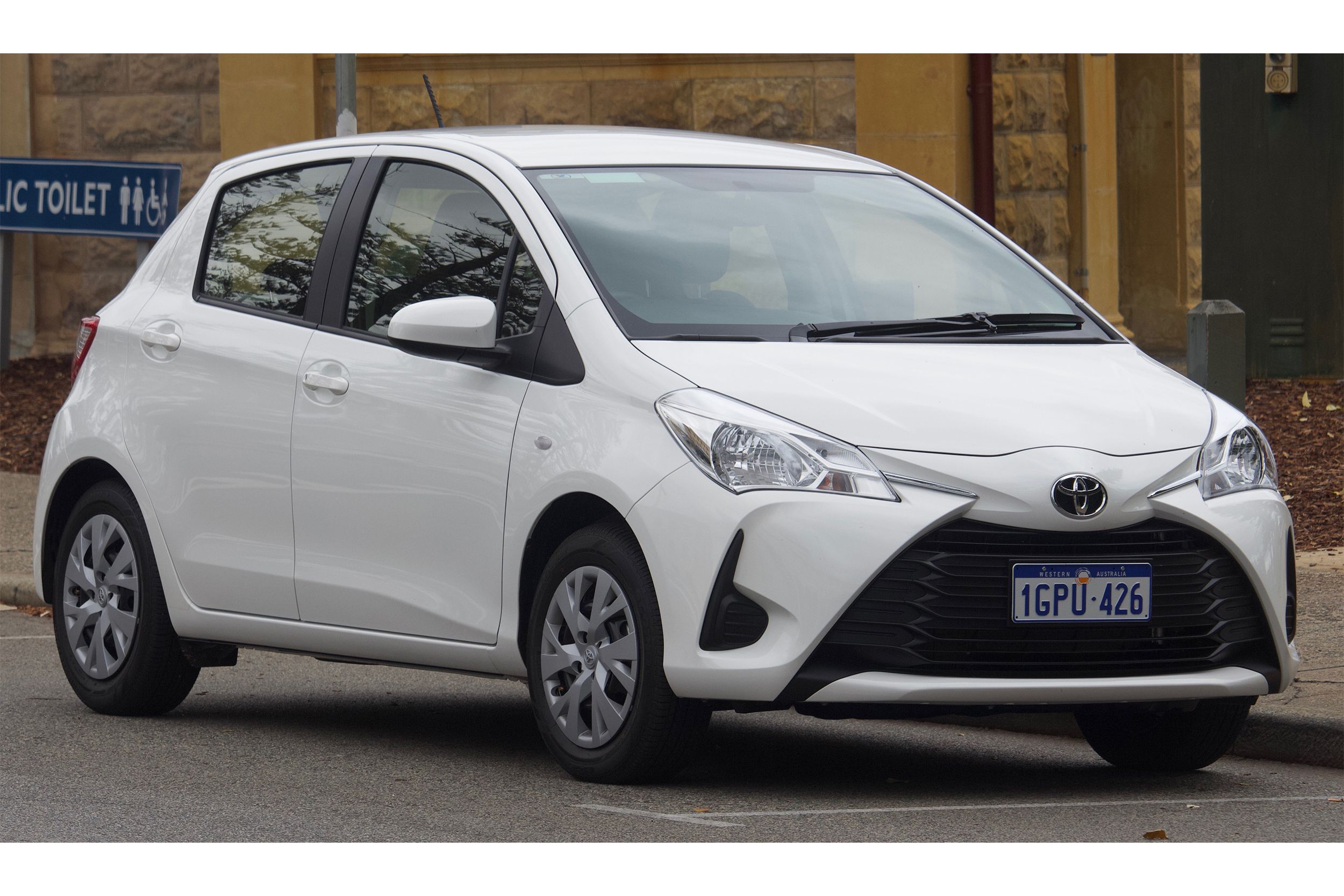 2018 Toyota Yaris (NCP130R) Ascent 5-door hatchback.