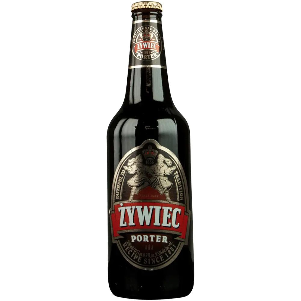 Zywiec Porter bottle of beer