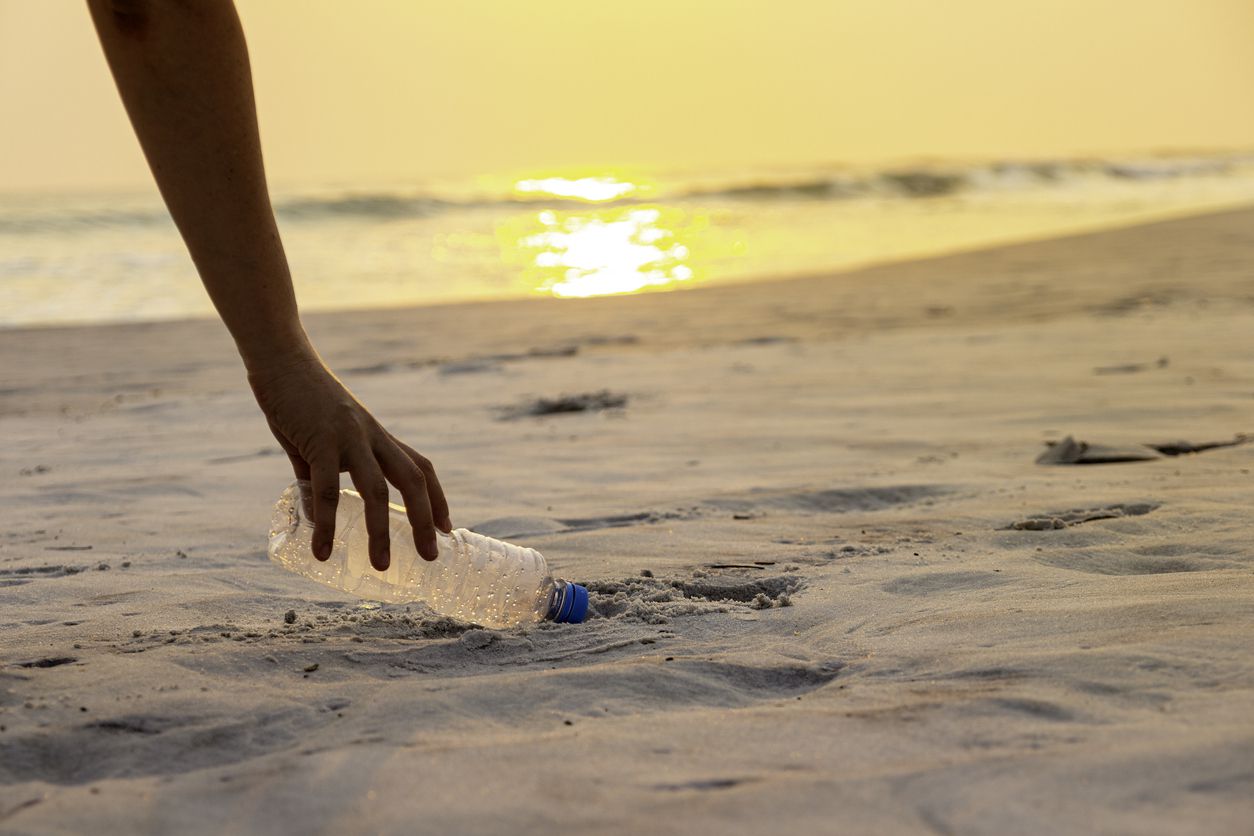 beach clean up