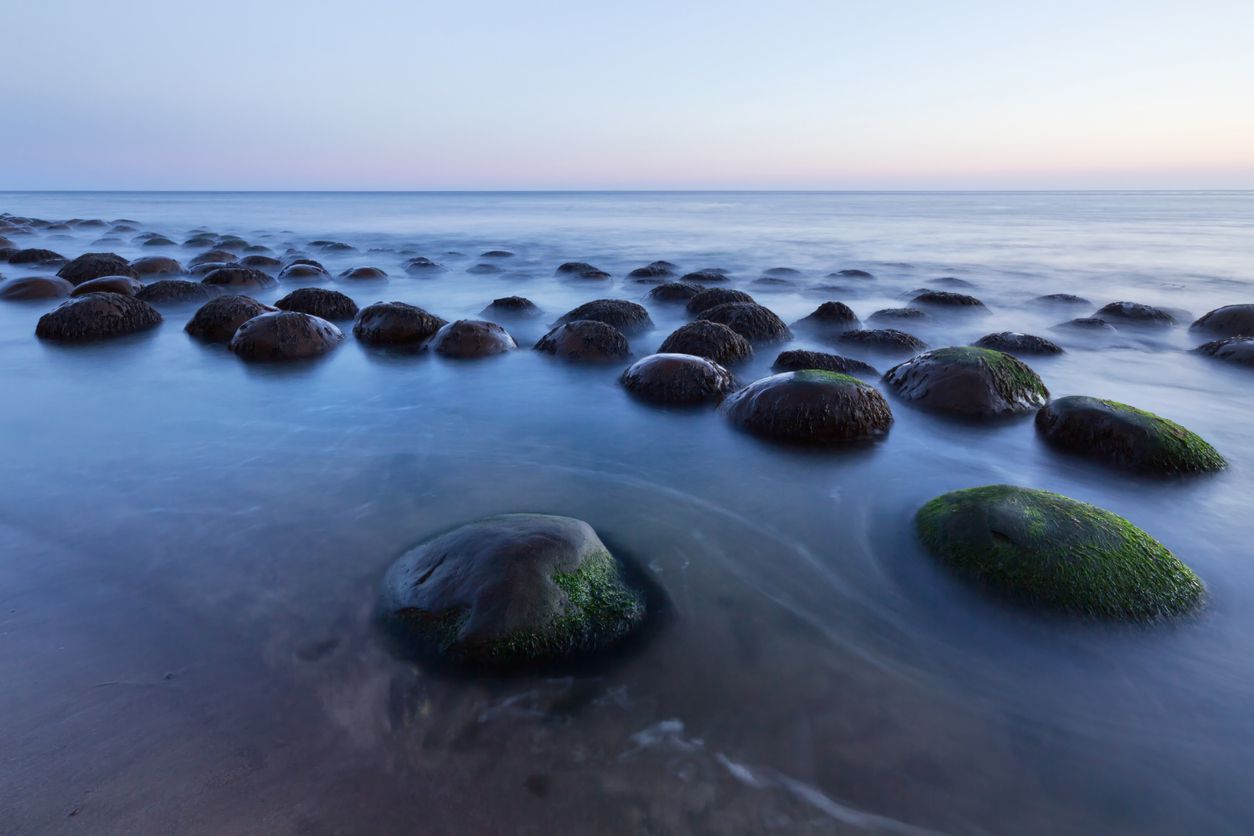 bowling ball beach