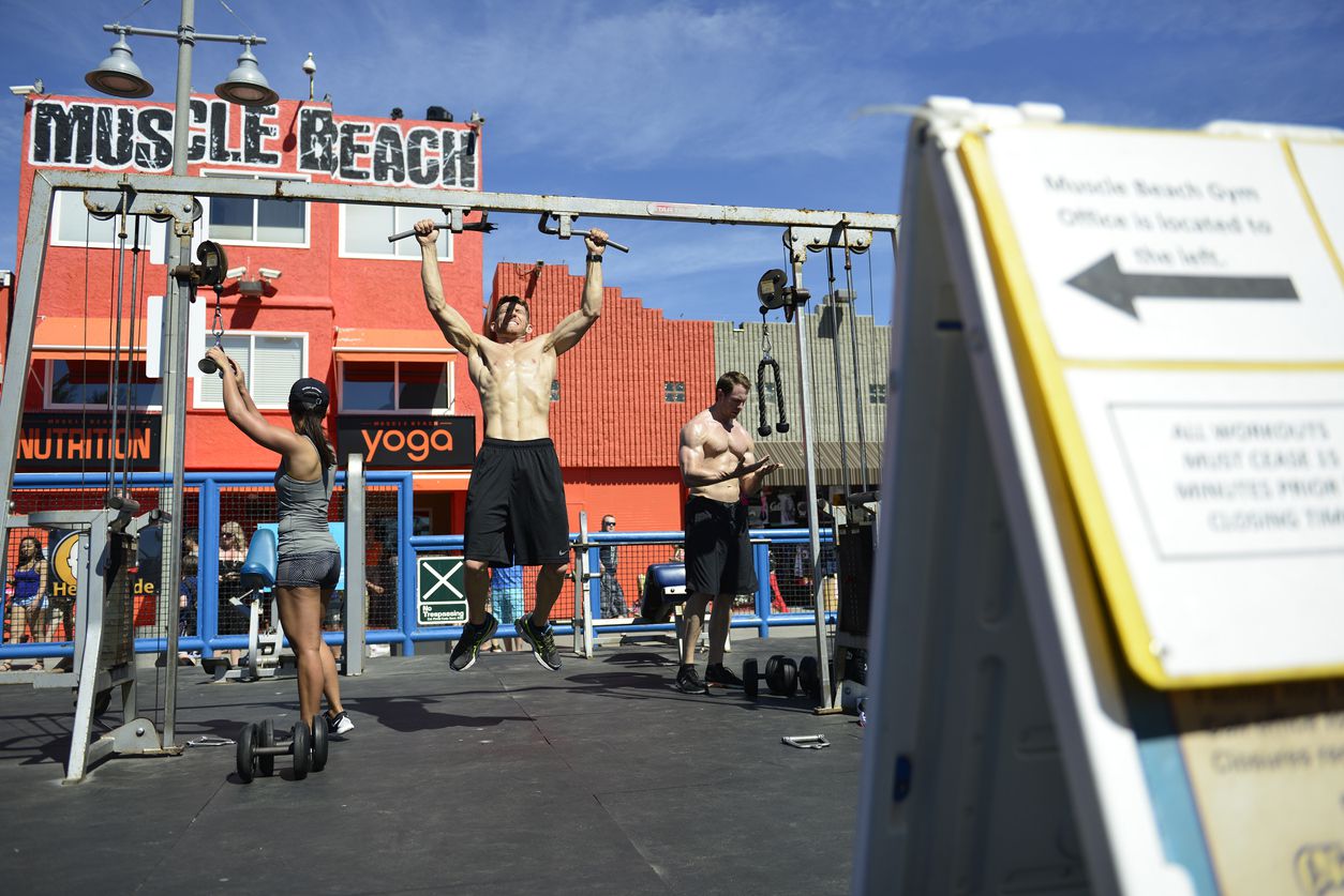 You Can Get a Serious Workout on This California Beach
