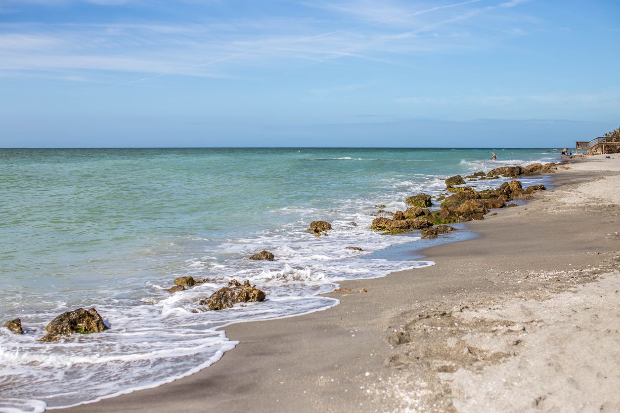 Caspersen Beach in Venice, Florida.