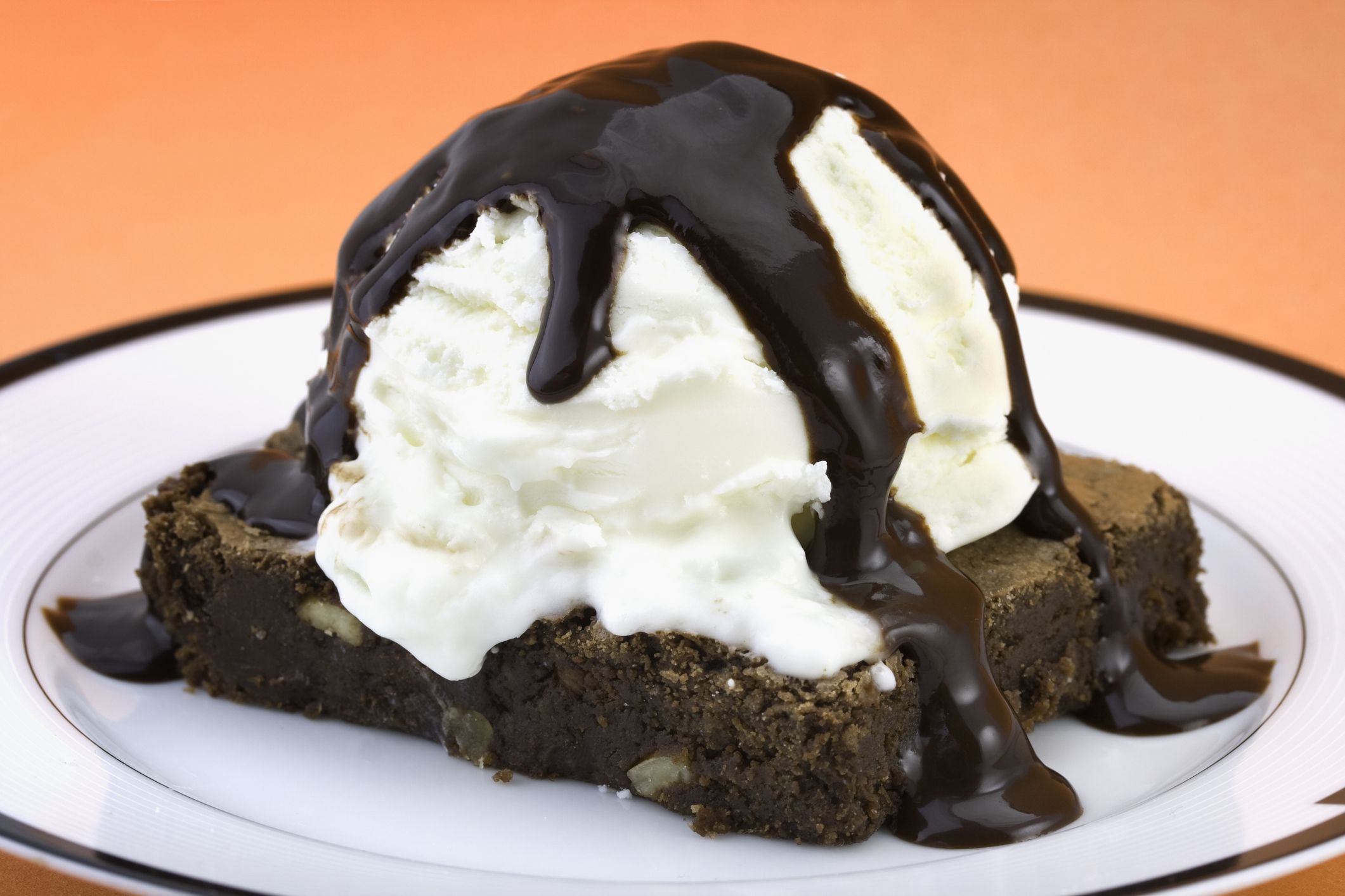 Brownie Ice Cream Cake