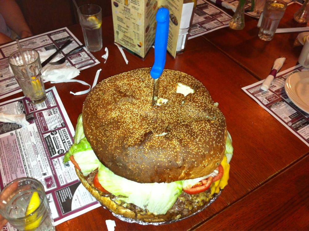 Clinton Station Diner Burgers of the Gods Challenges