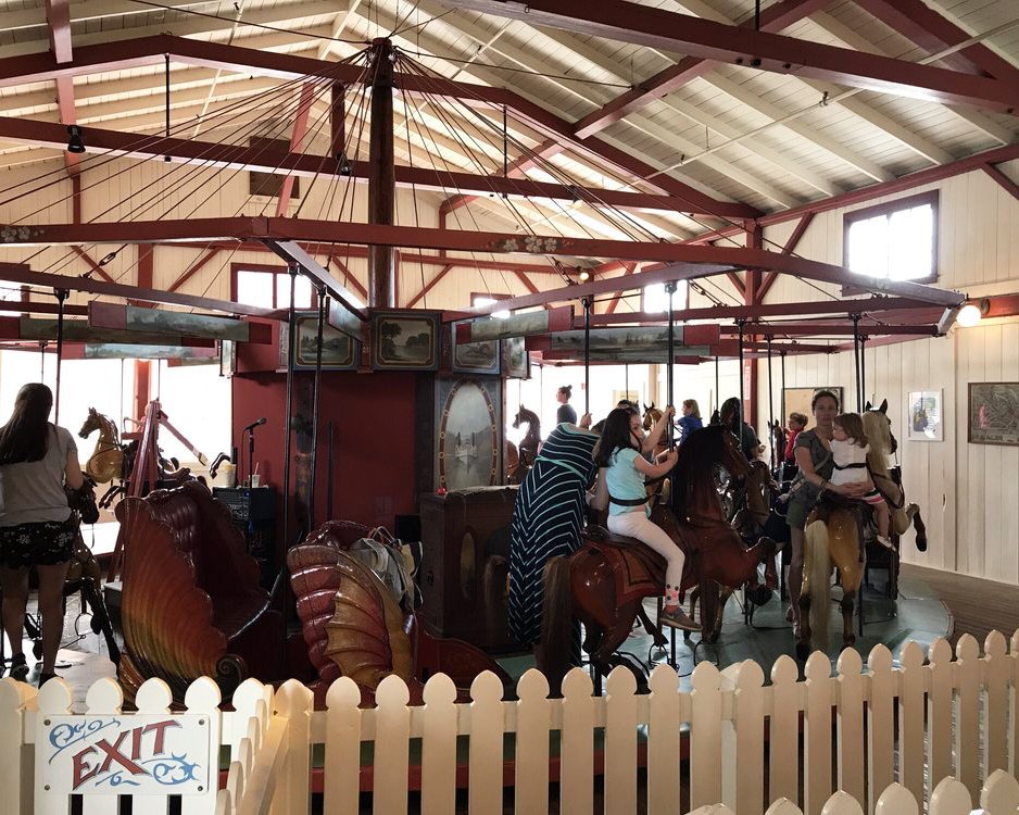Flying Horses Carousel in Oak Bluffs, MA