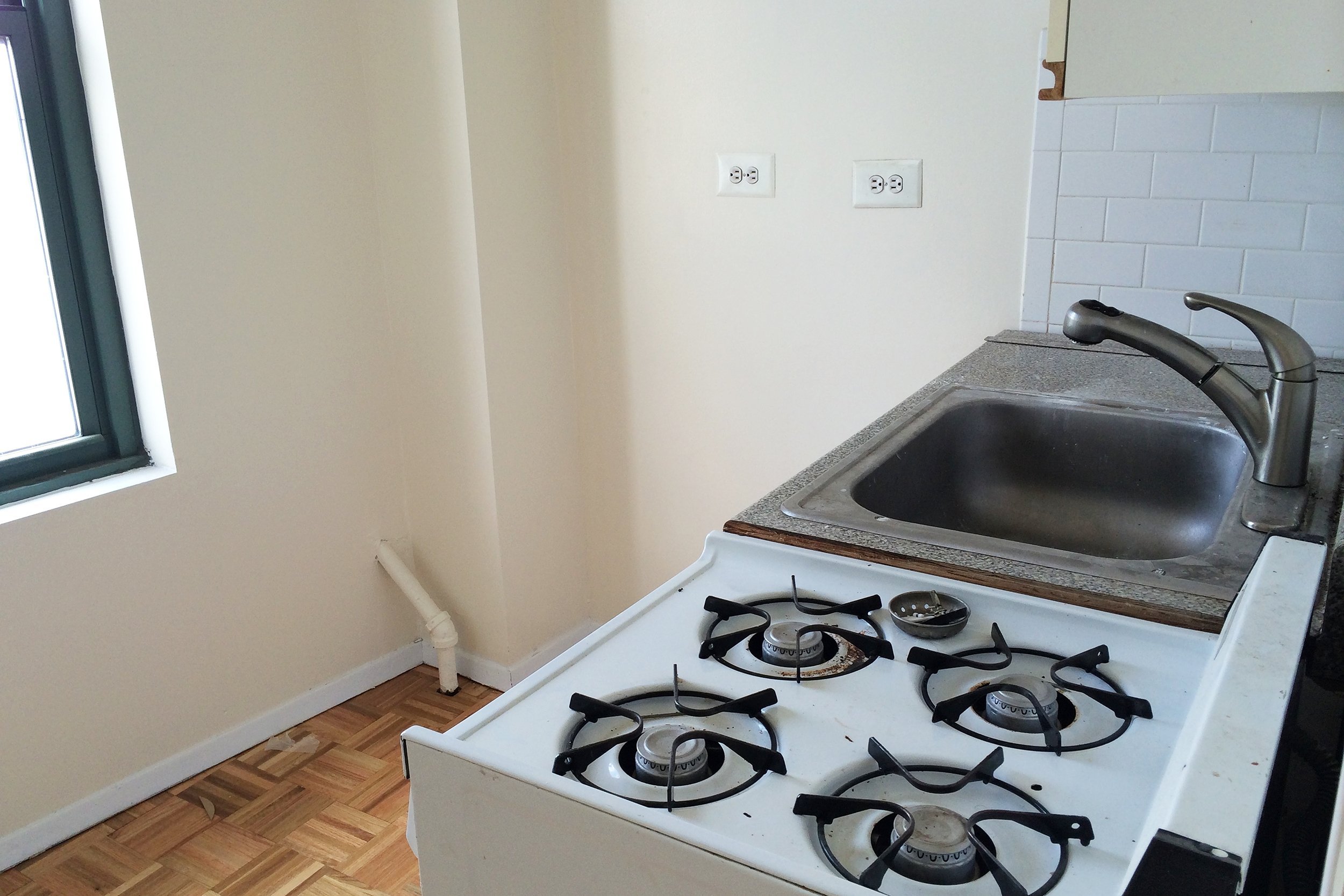 kitchen in NYC apartment