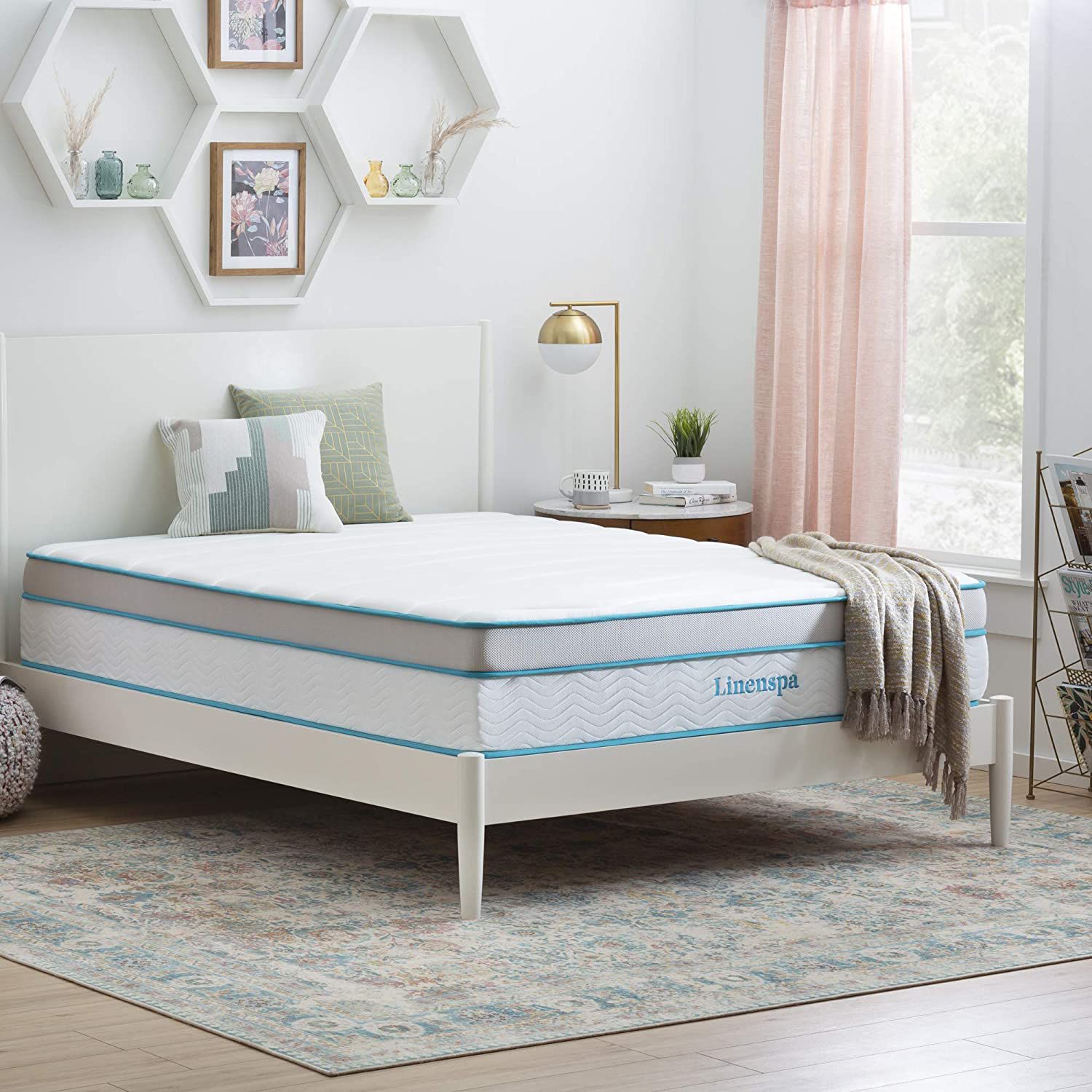 Linenspa Memory Hybrid Foam Cover Mattress