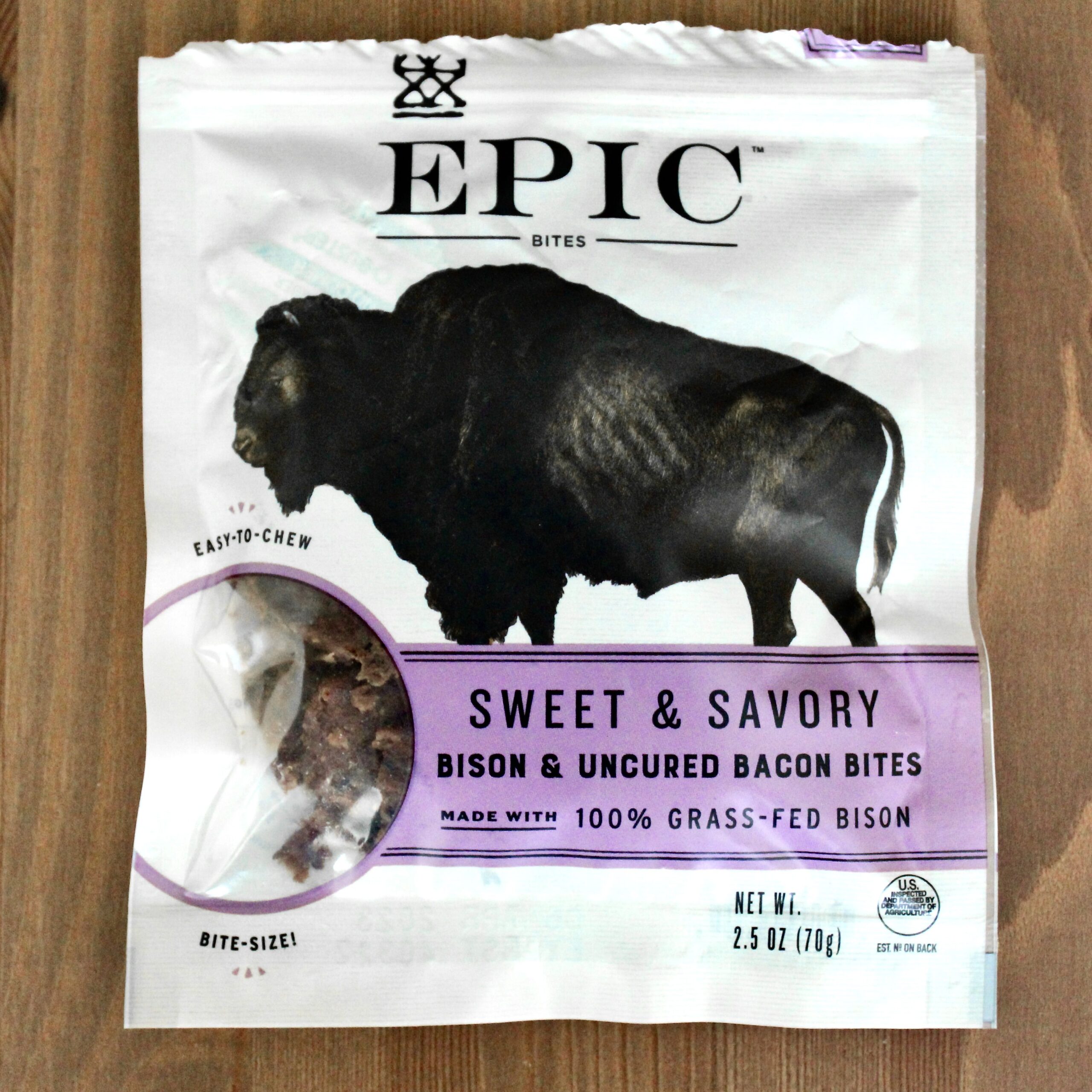 Worst: Epic Sweet & Savory Bison & Uncured Bacon Bites