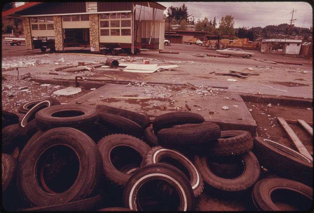 Closed Gas Station