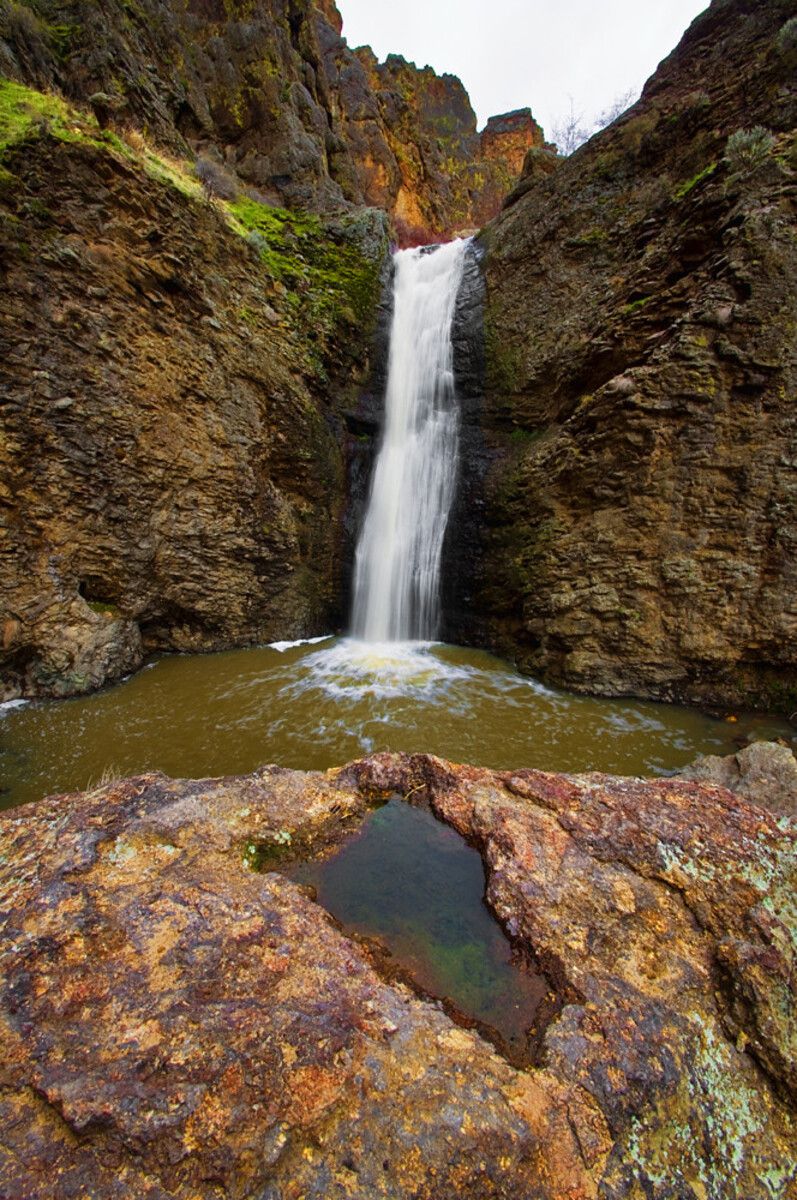 Jump Creek Falls, Marsing, Idaho, waterfalls and swimming hole