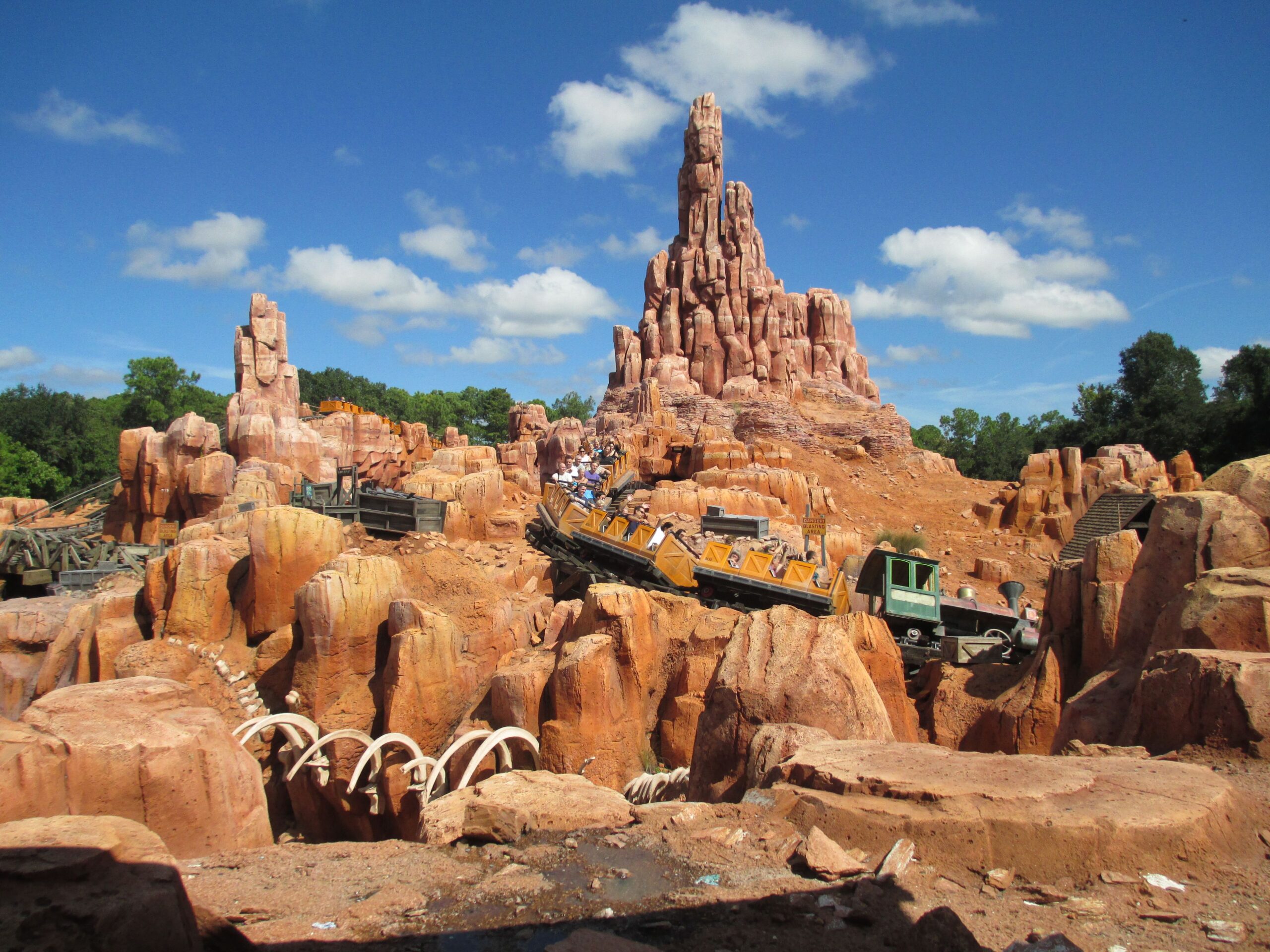 Big Thunder Mountain Railroad at the Magic Kingdom