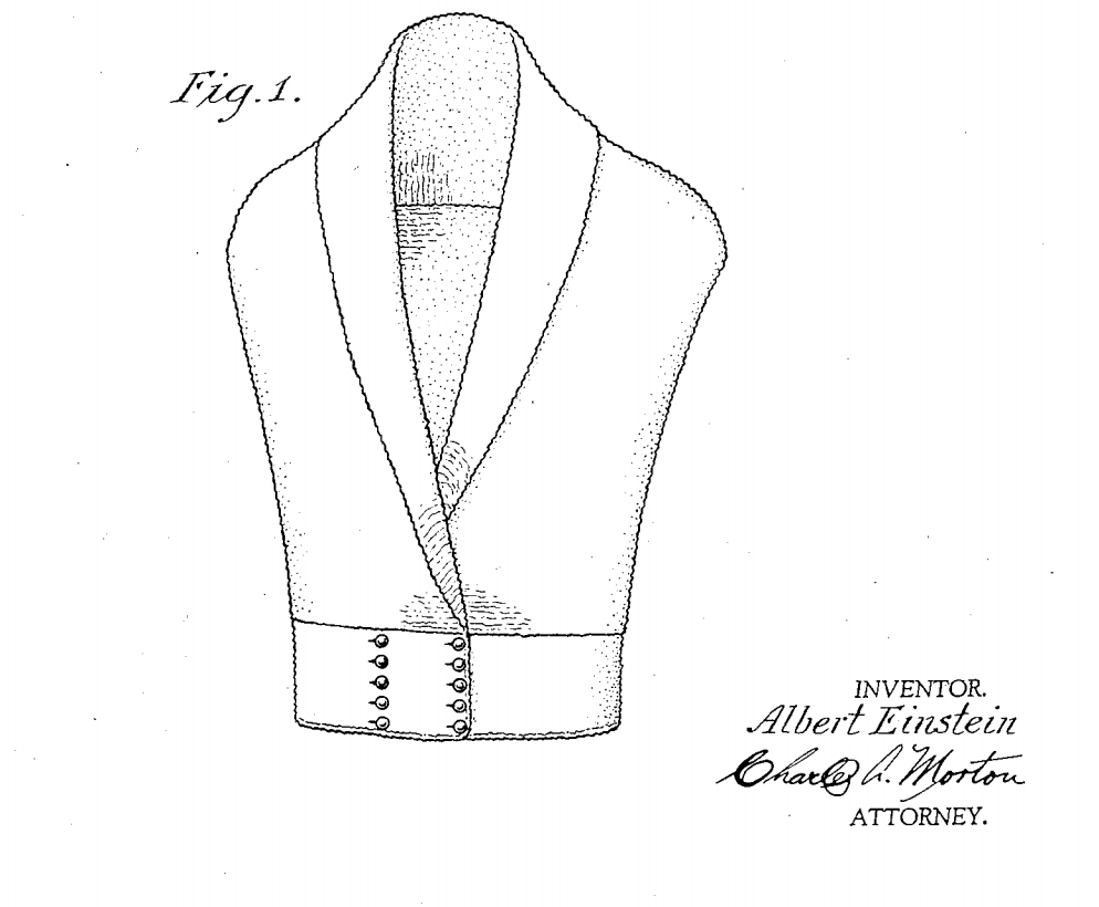 Albert Einstein Blouse Patent