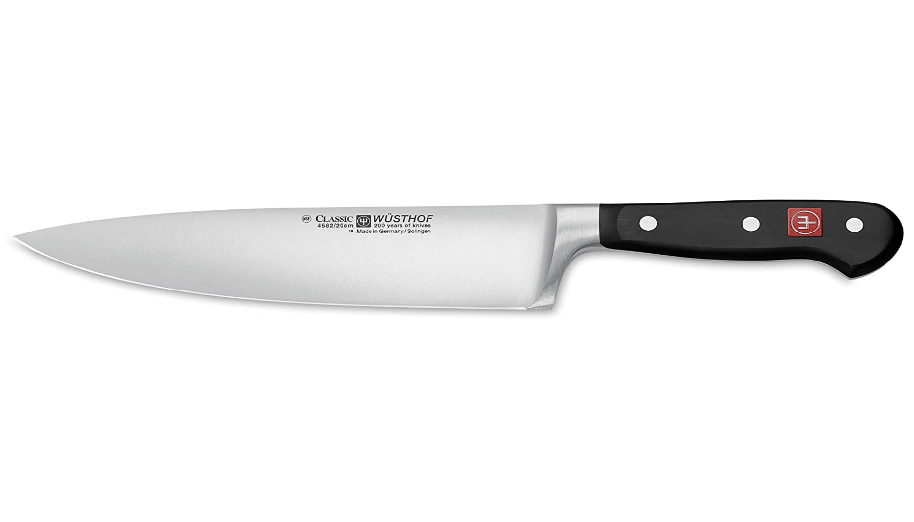 WÜSTHOF Classic 8 Inch Chef’s Knife,Black,8-Inch