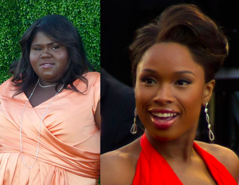 Gabourey Sidibe & Jennifer Hudson