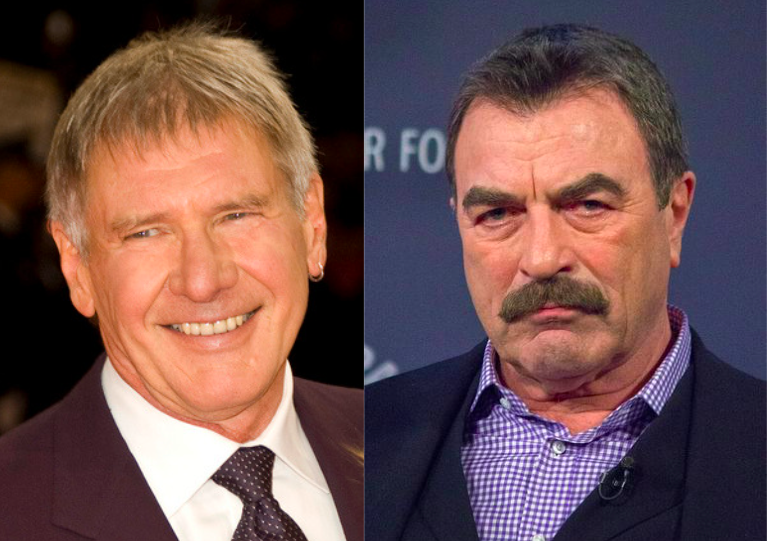 Harrison Ford & Tom Selleck