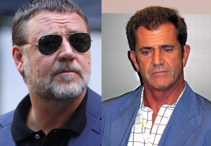 Russell Crow & Mel Gibson