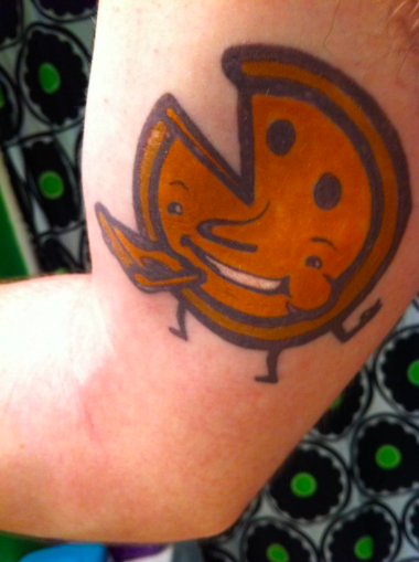 Slicey Pizza Tattoo