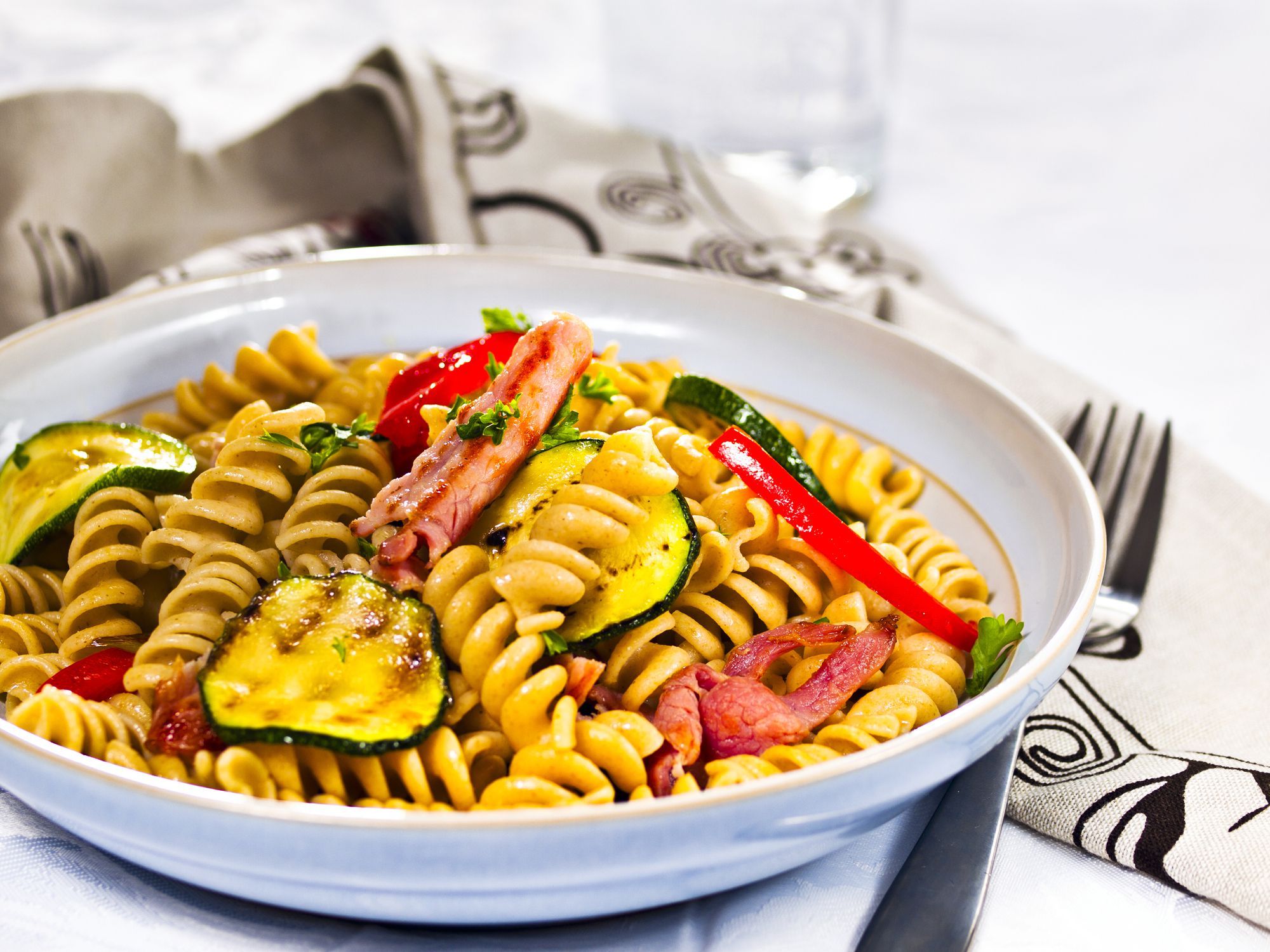Grilled Vegetable Pasta Salad