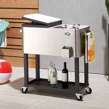 Trinity Stainless Steel Cooler With Cover