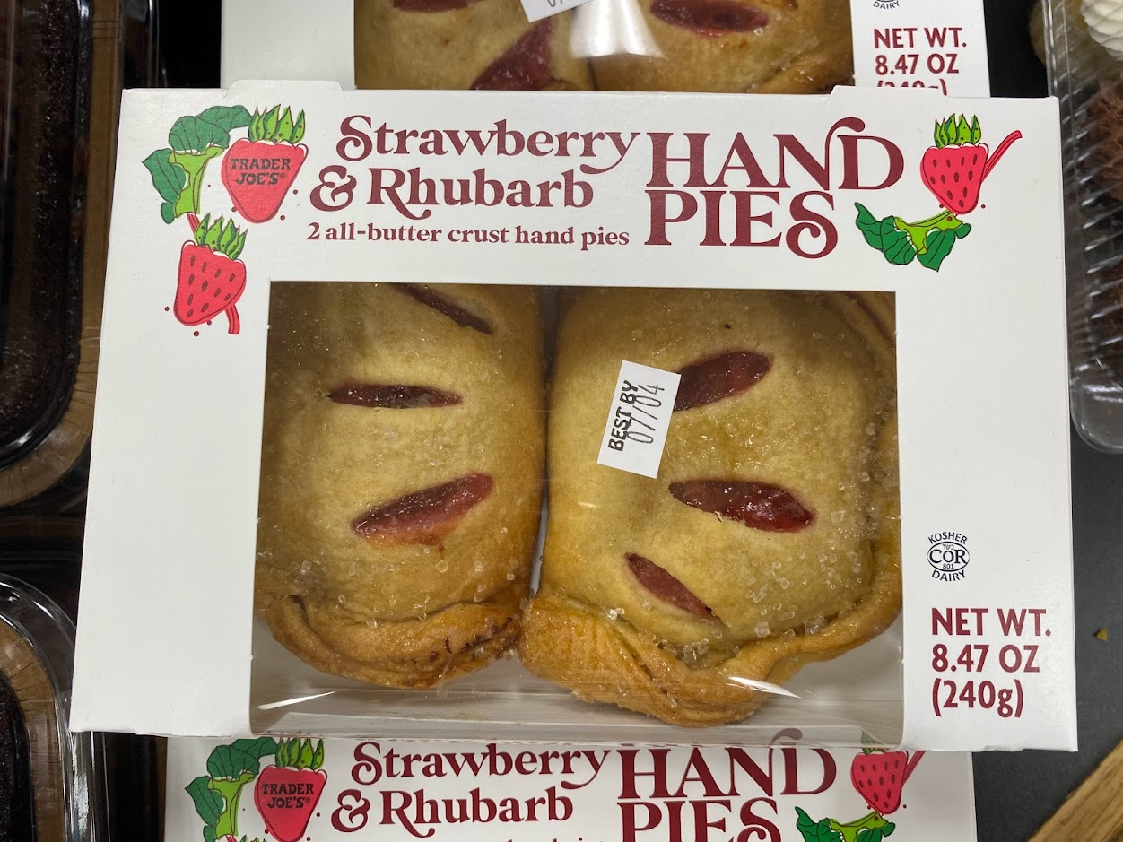 Trader Joe's Strawberry & Rhubarb Hand Pies