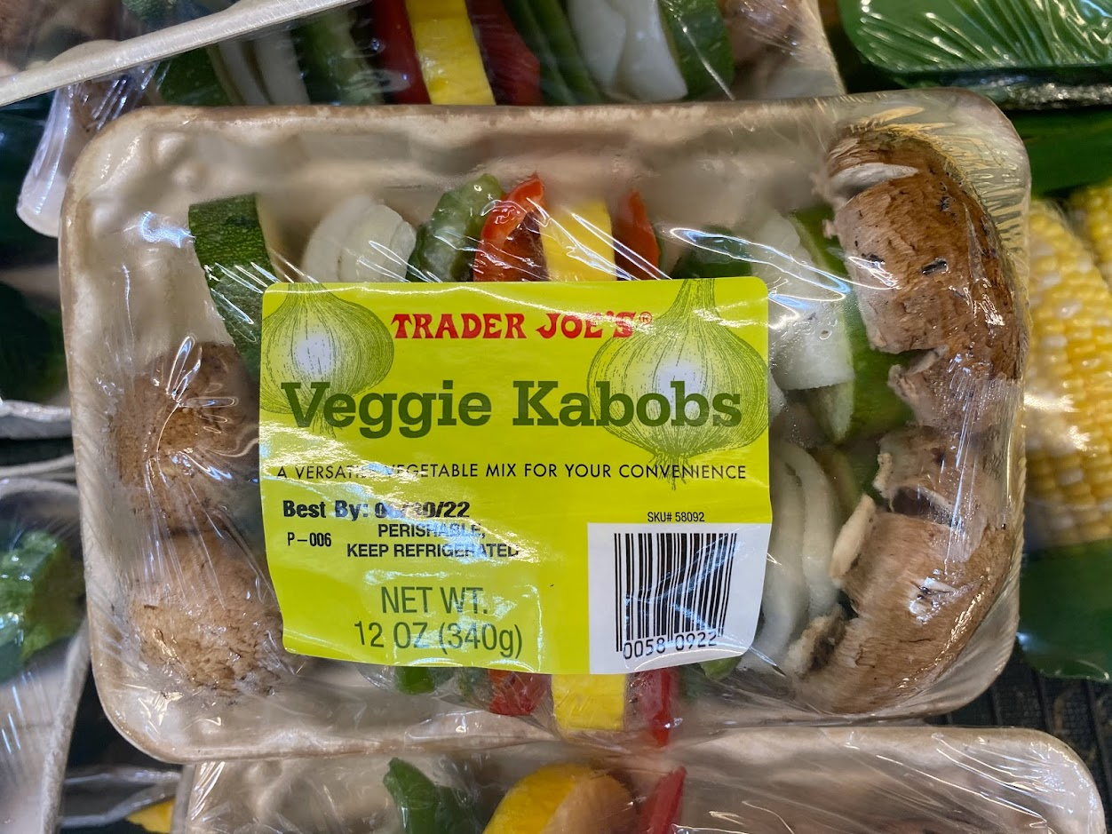 Trader Joe's Veggie Kabobs