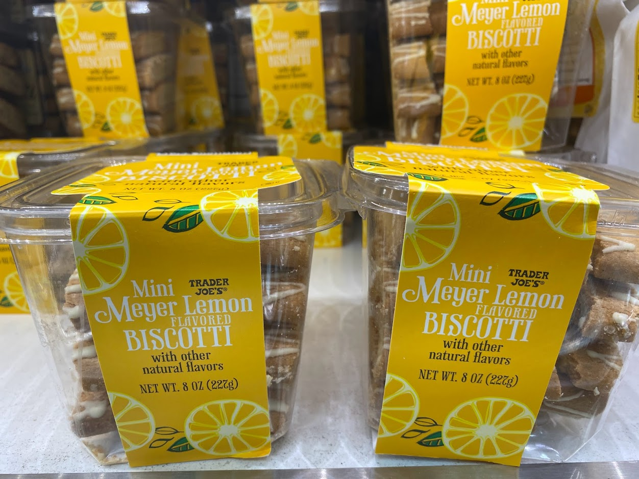 Trader Joe's Mini Meyer Lemon Biscotti