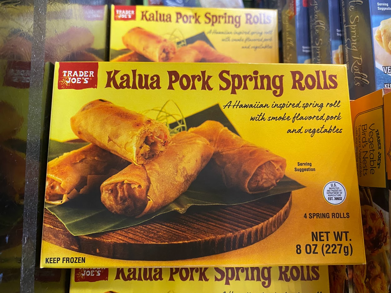 Trader Joe's Kalua Pork Spring Rolls