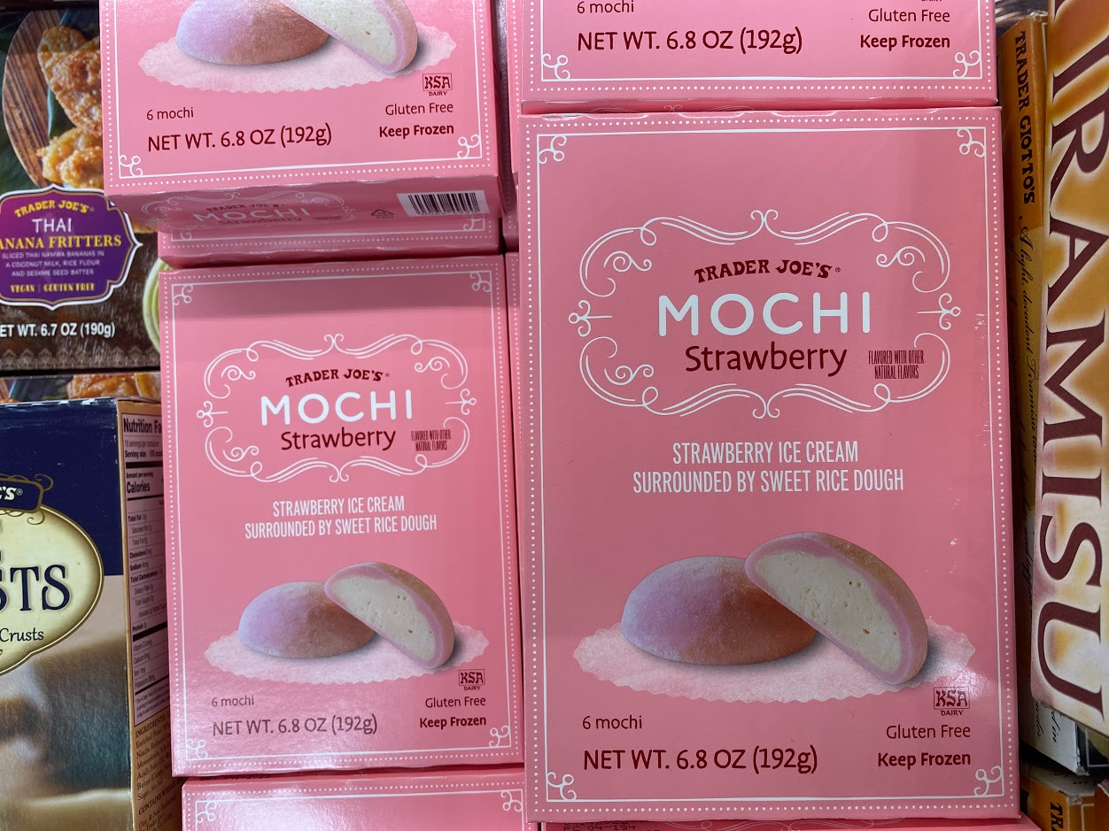 Trader Joe's Strawberry Mochi