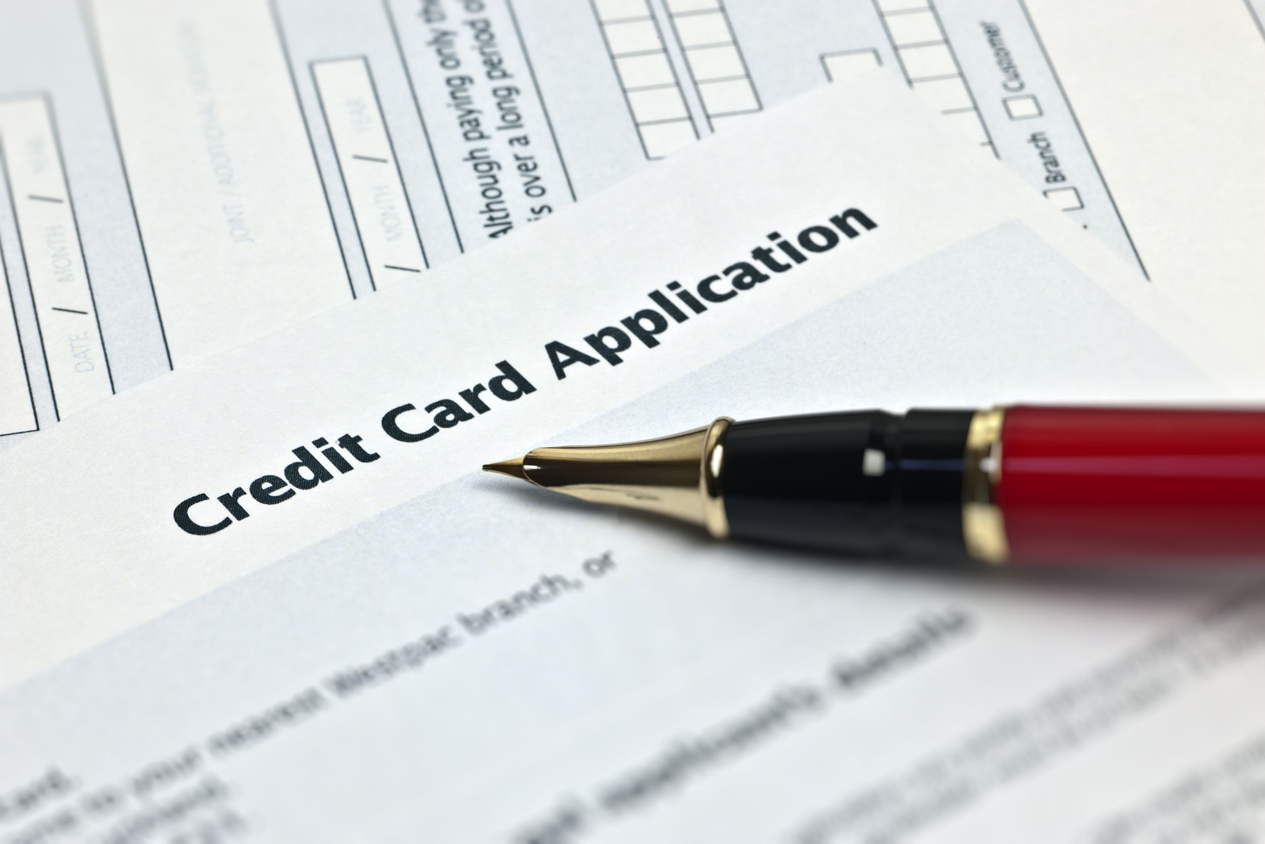 credit card application