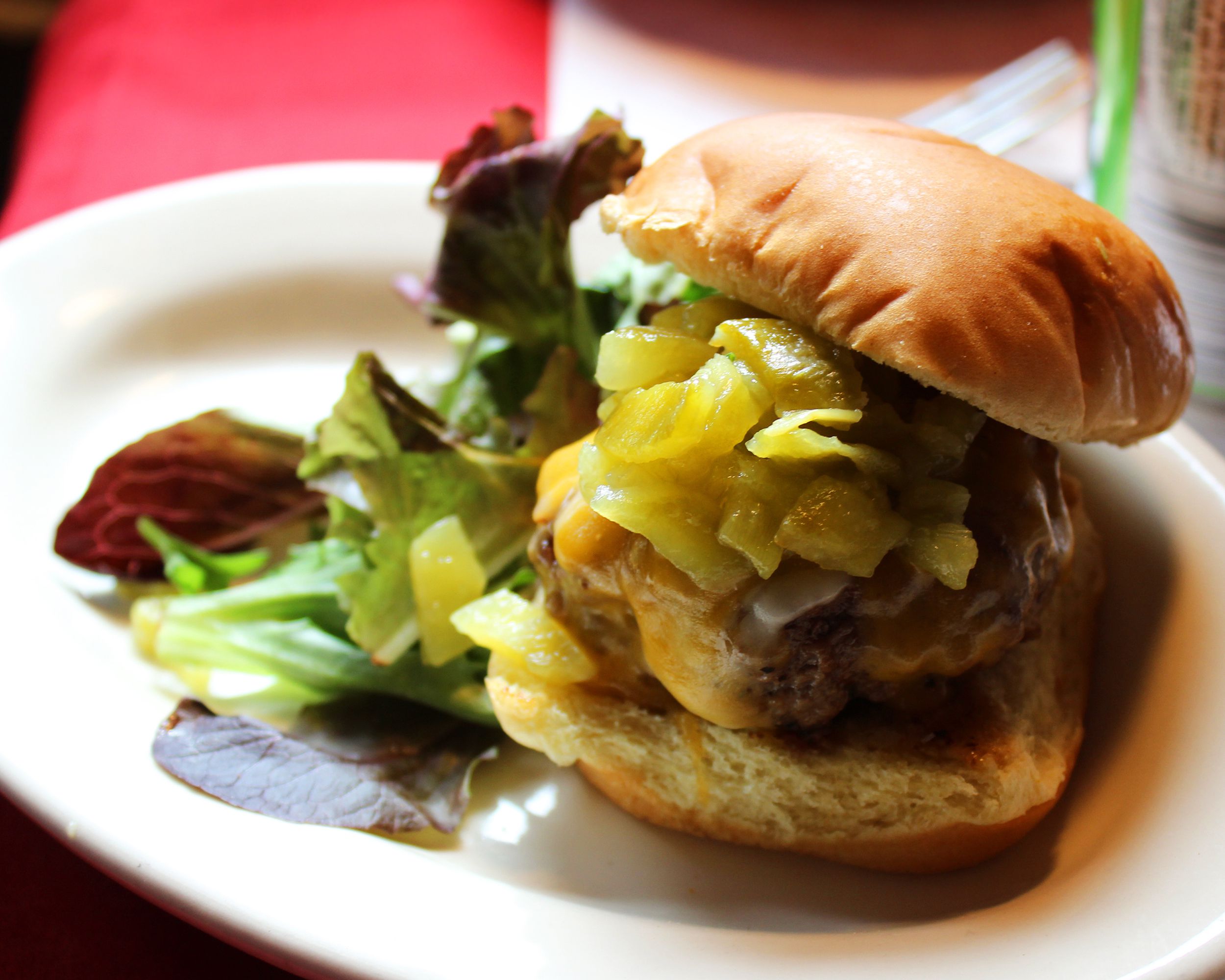 Green Chili Cheeseburger, Southwest