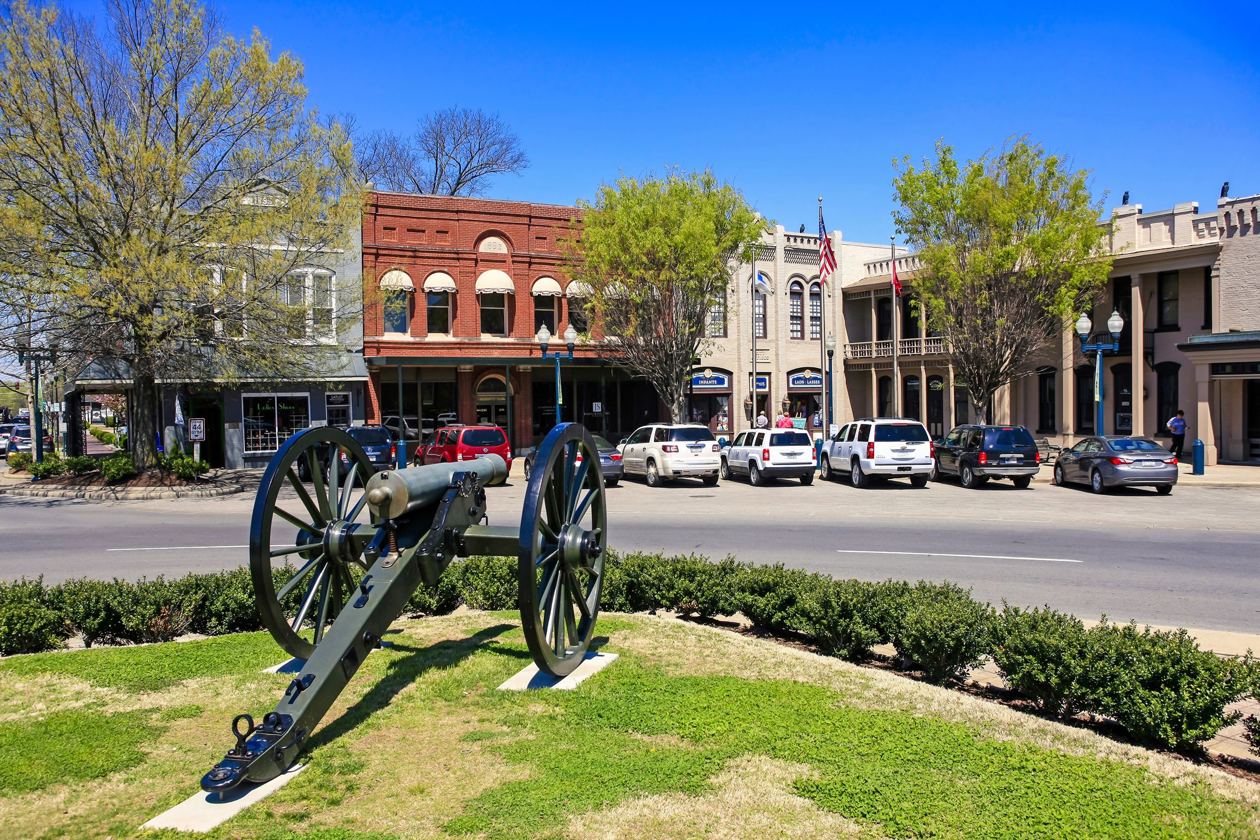 Memorial Square in Franklin, Tennessee