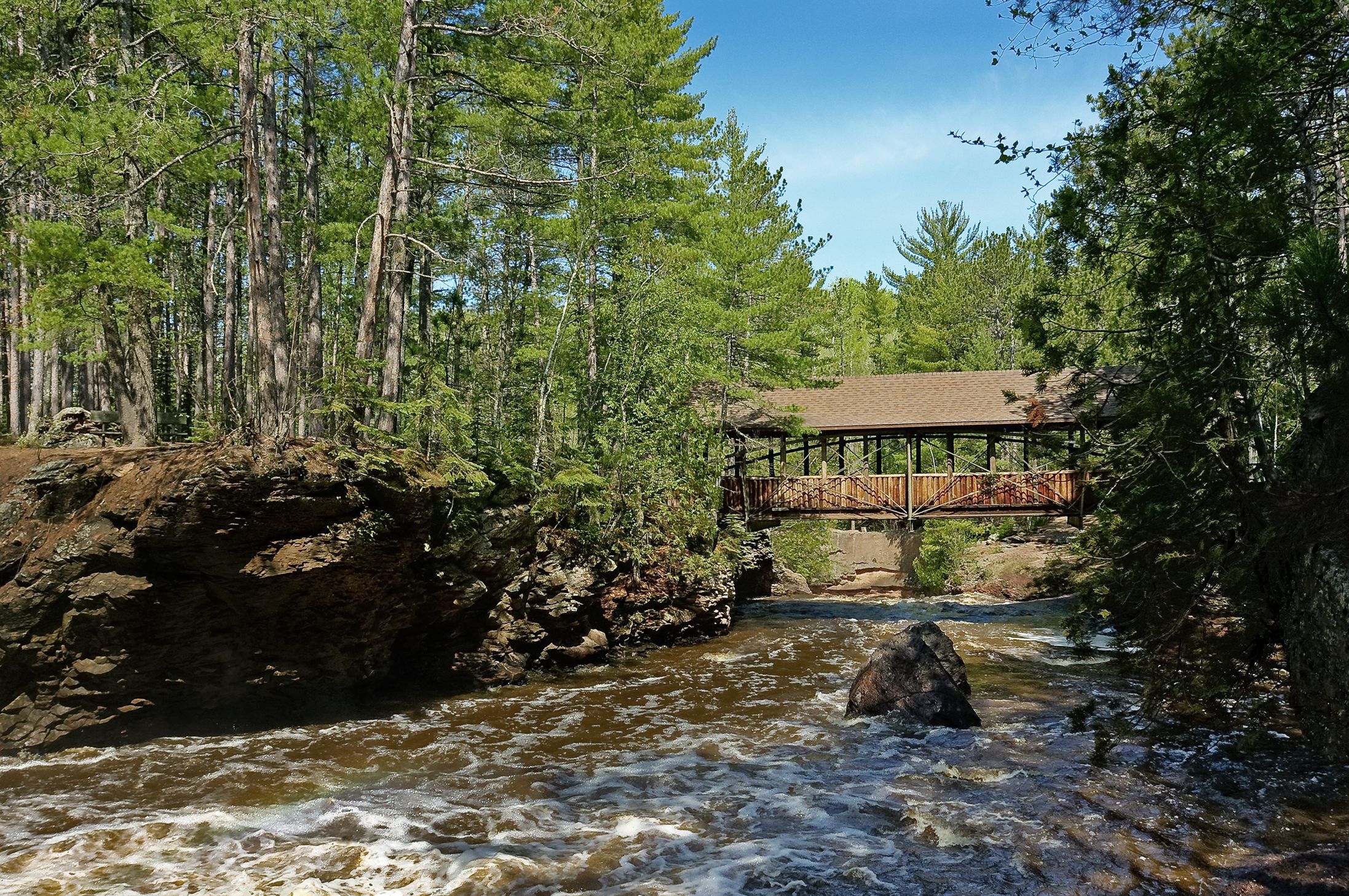 Amnicon Falls State Park; South Range, Wisconsin