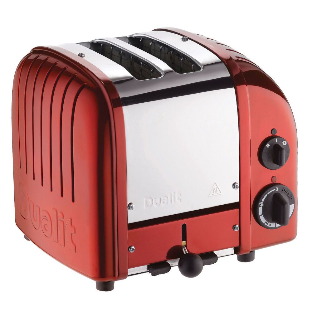 DUALIT APPLE-RED NEWGEN 2-SLICE TOASTER