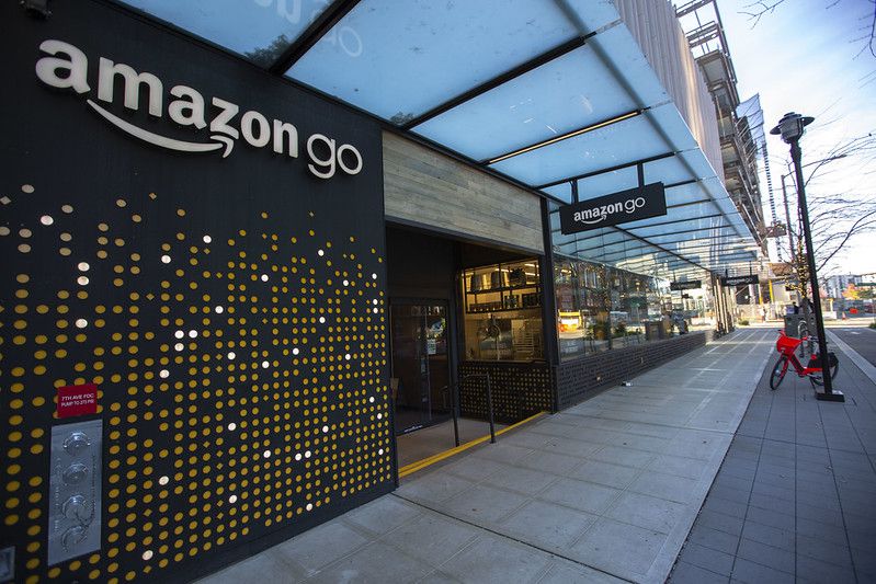 The first Amazon Go store, Downtown Seattle