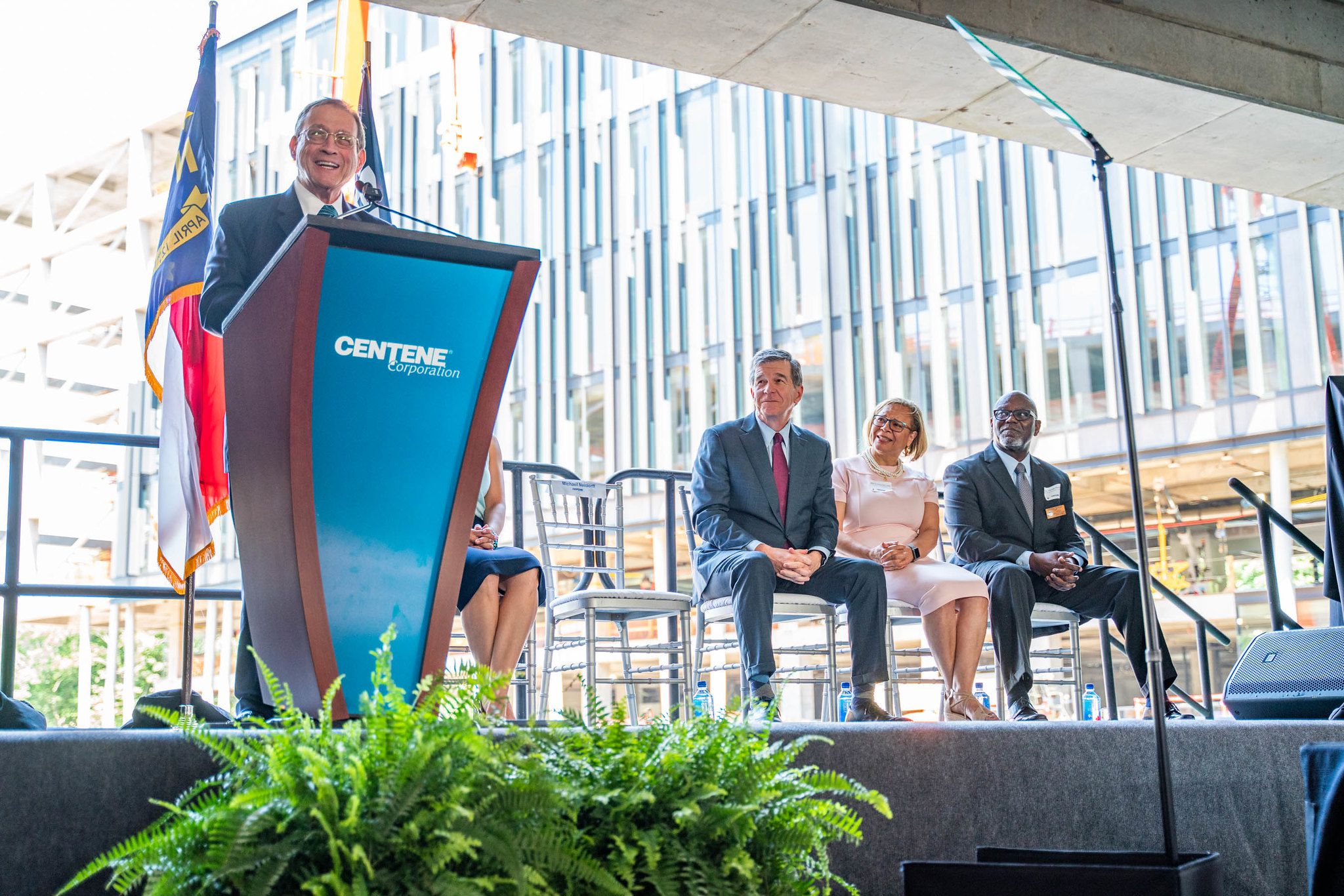 Speakers at Centene event
