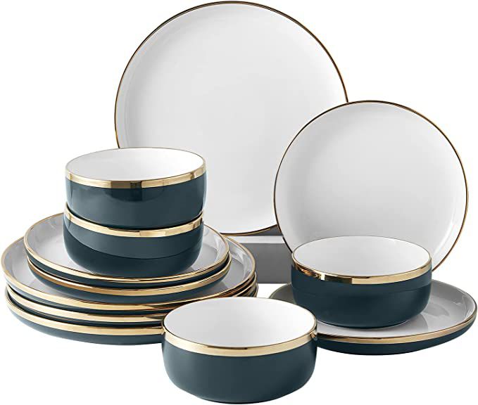 Pokini Luxury Bone China Dishware Set