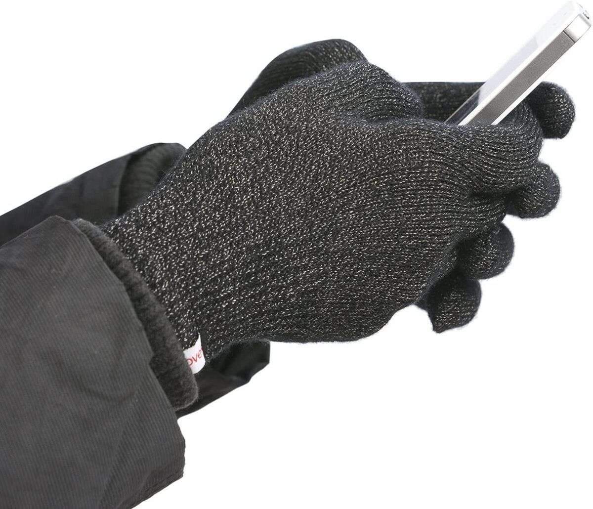 Agloves Polar Sport Unisex Touchscreen Gloves Black