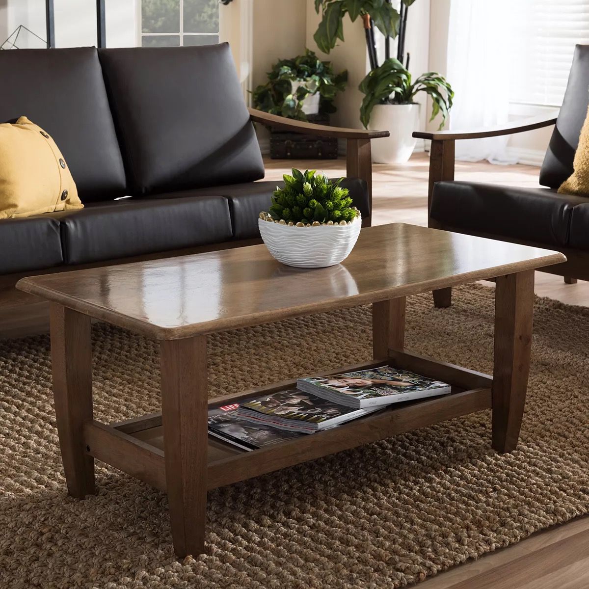 This Baxton Studio Coffee Table
