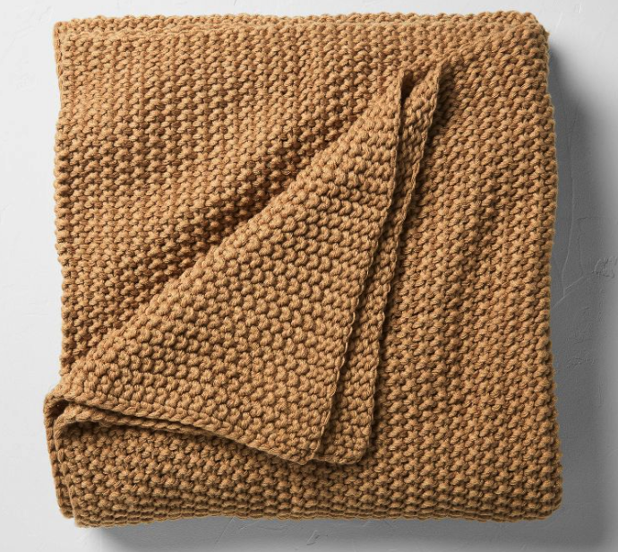 Casaluna Chunky Knit Bed Blanket